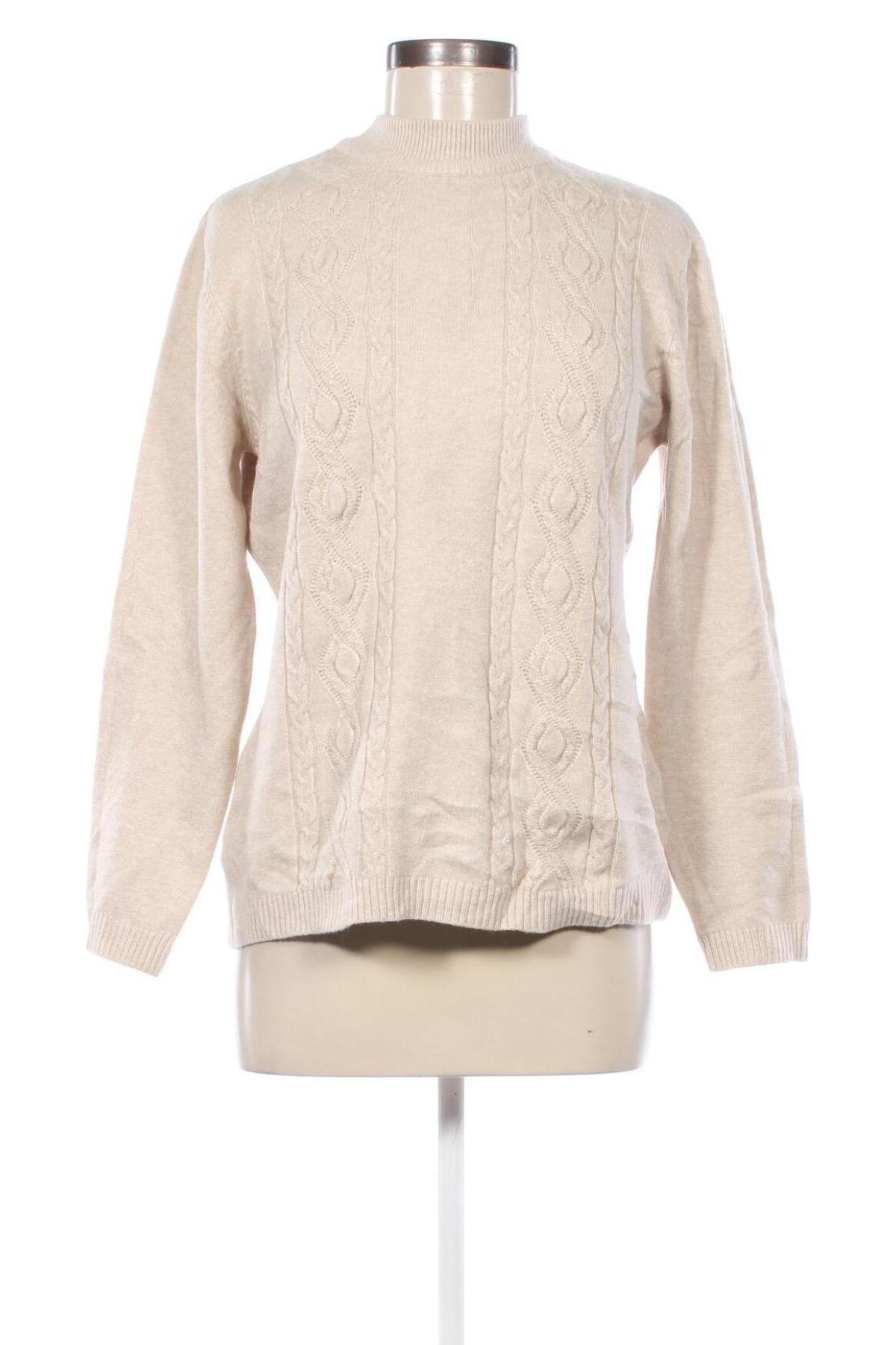 Damenpullover, Größe L, Farbe Beige, Preis 8,49 €