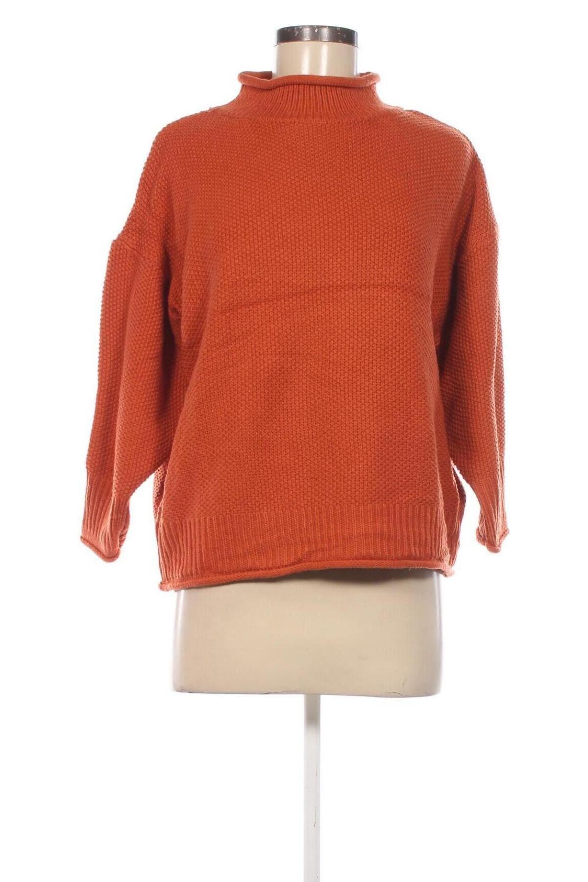 Damenpullover, Größe M, Farbe Orange, Preis 5,49 €