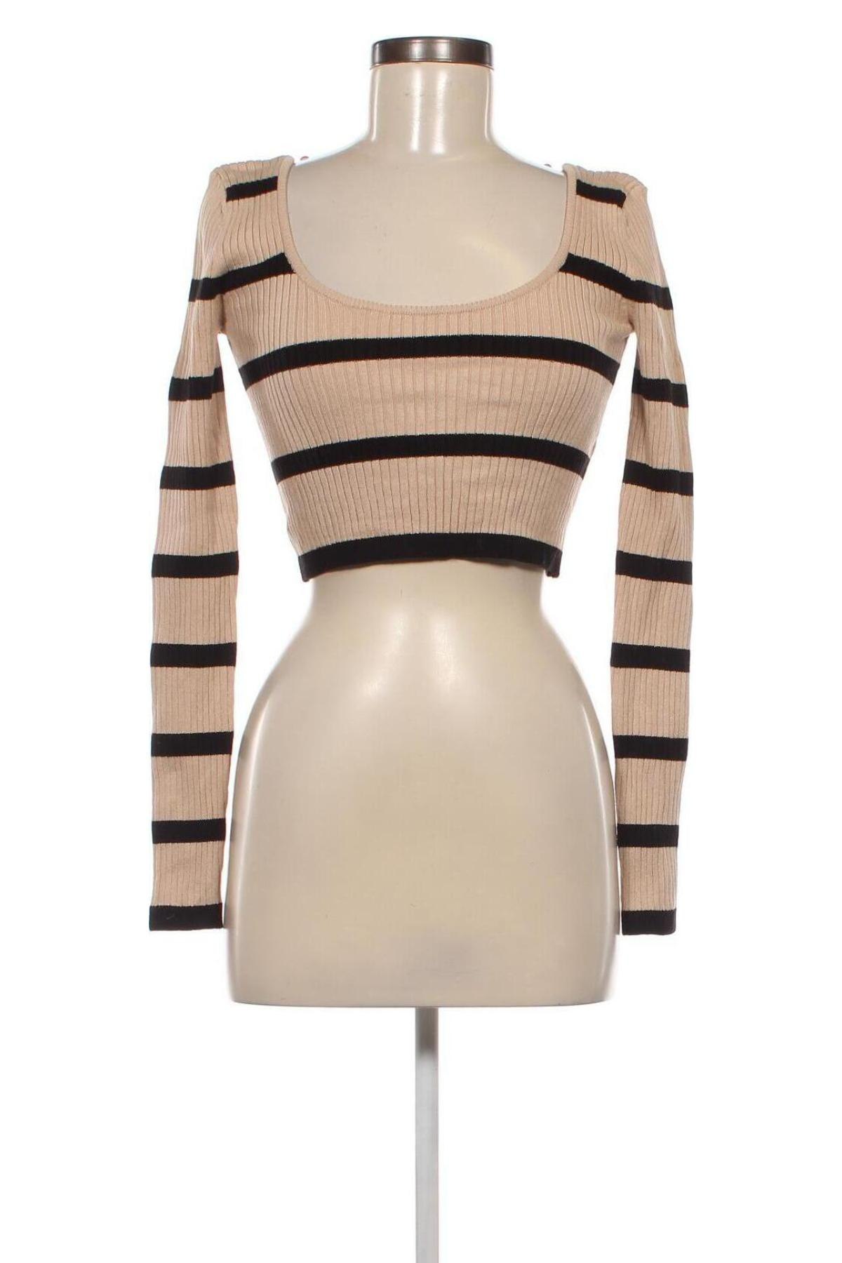 Damenpullover Bershka, Größe L, Farbe Beige, Preis € 10,49