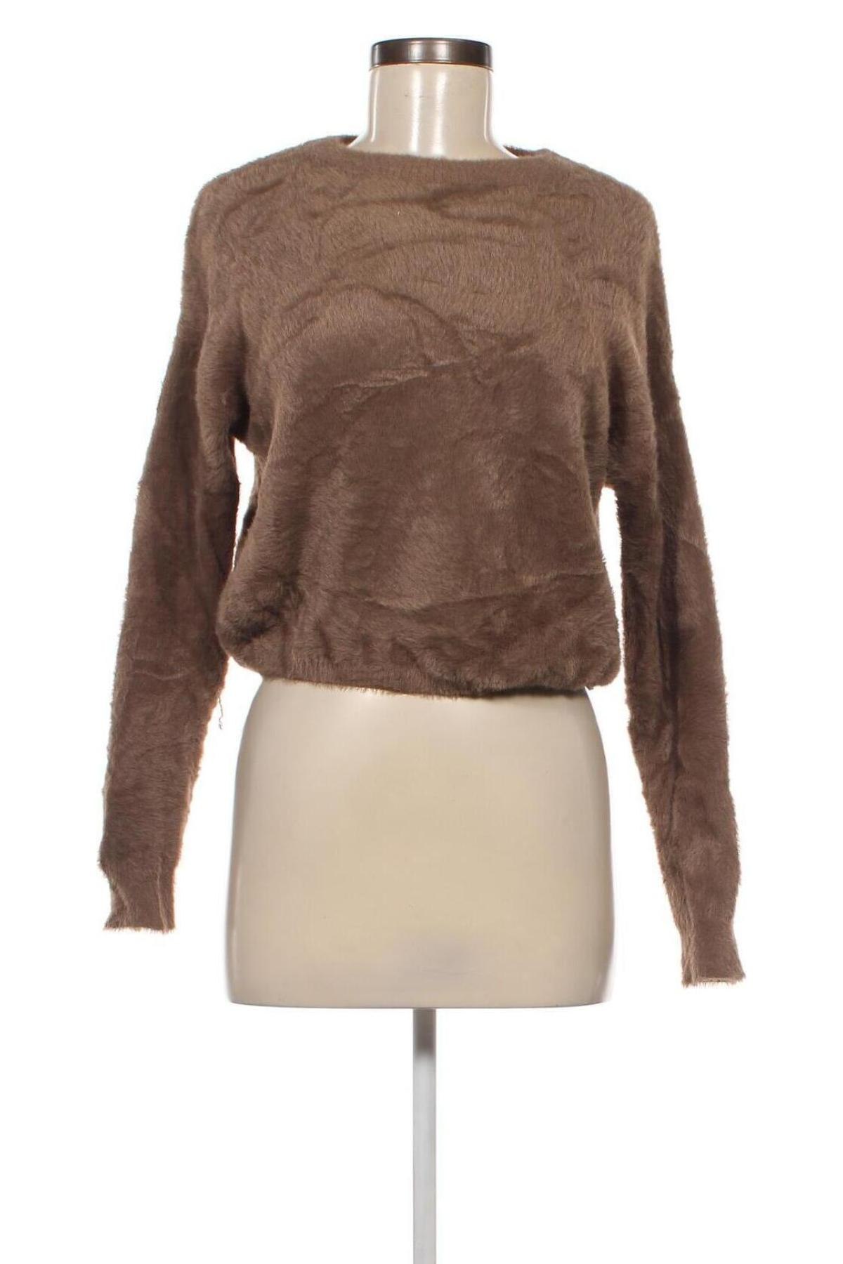 Damenpullover Bershka, Größe M, Farbe Braun, Preis € 9,49