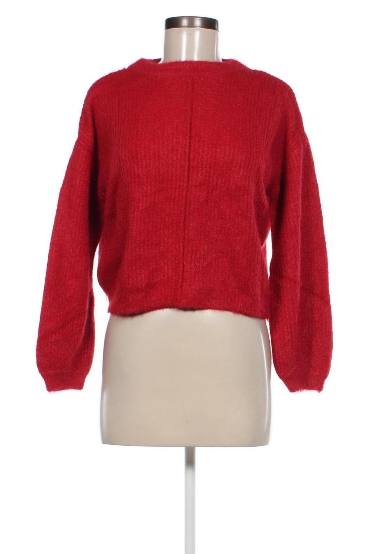 Damenpullover Bershka, Größe S, Farbe Rot, Preis € 7,99