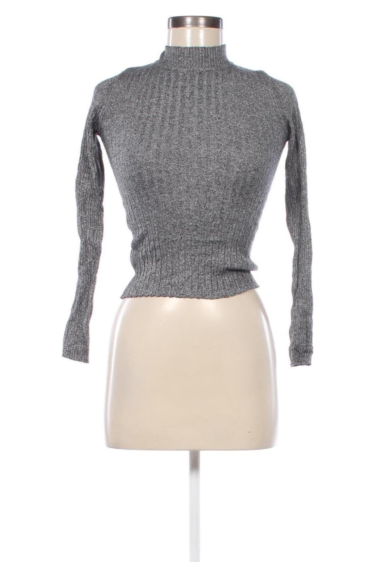 Damenpullover Bershka, Größe XS, Farbe Grau, Preis € 5,49