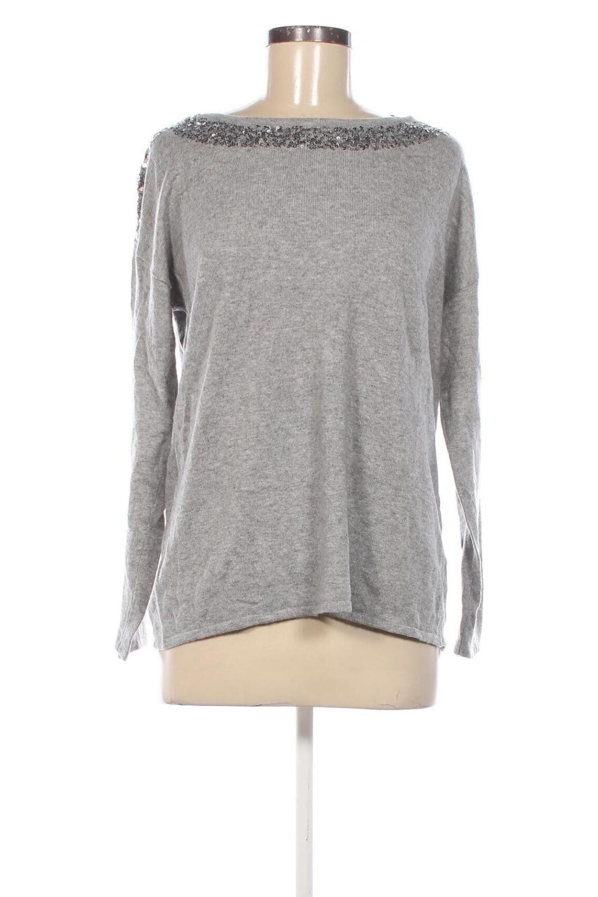 Damenpullover Canda, Größe M, Farbe Grau, Preis 7,49 €