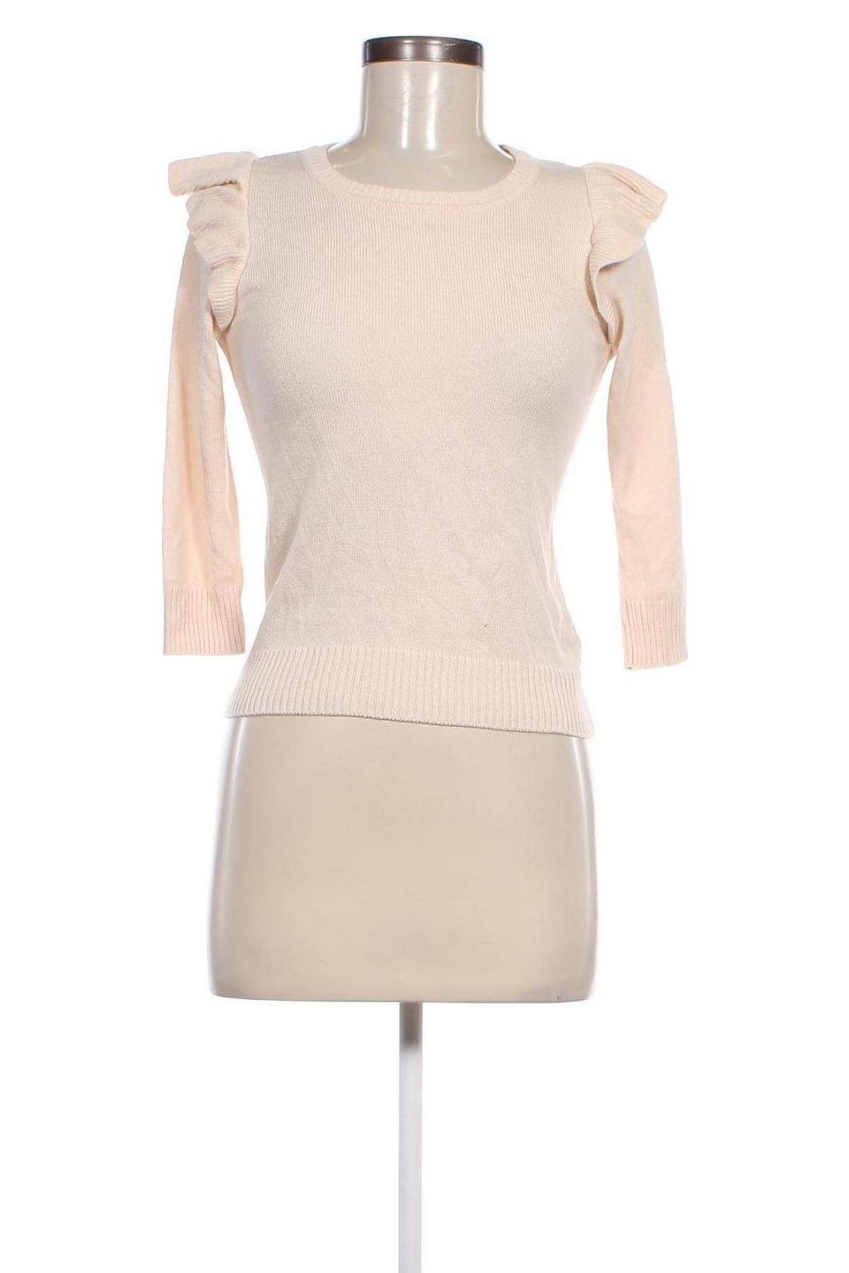 Damenpullover H&M, Größe XS, Farbe Beige, Preis 20,49 €