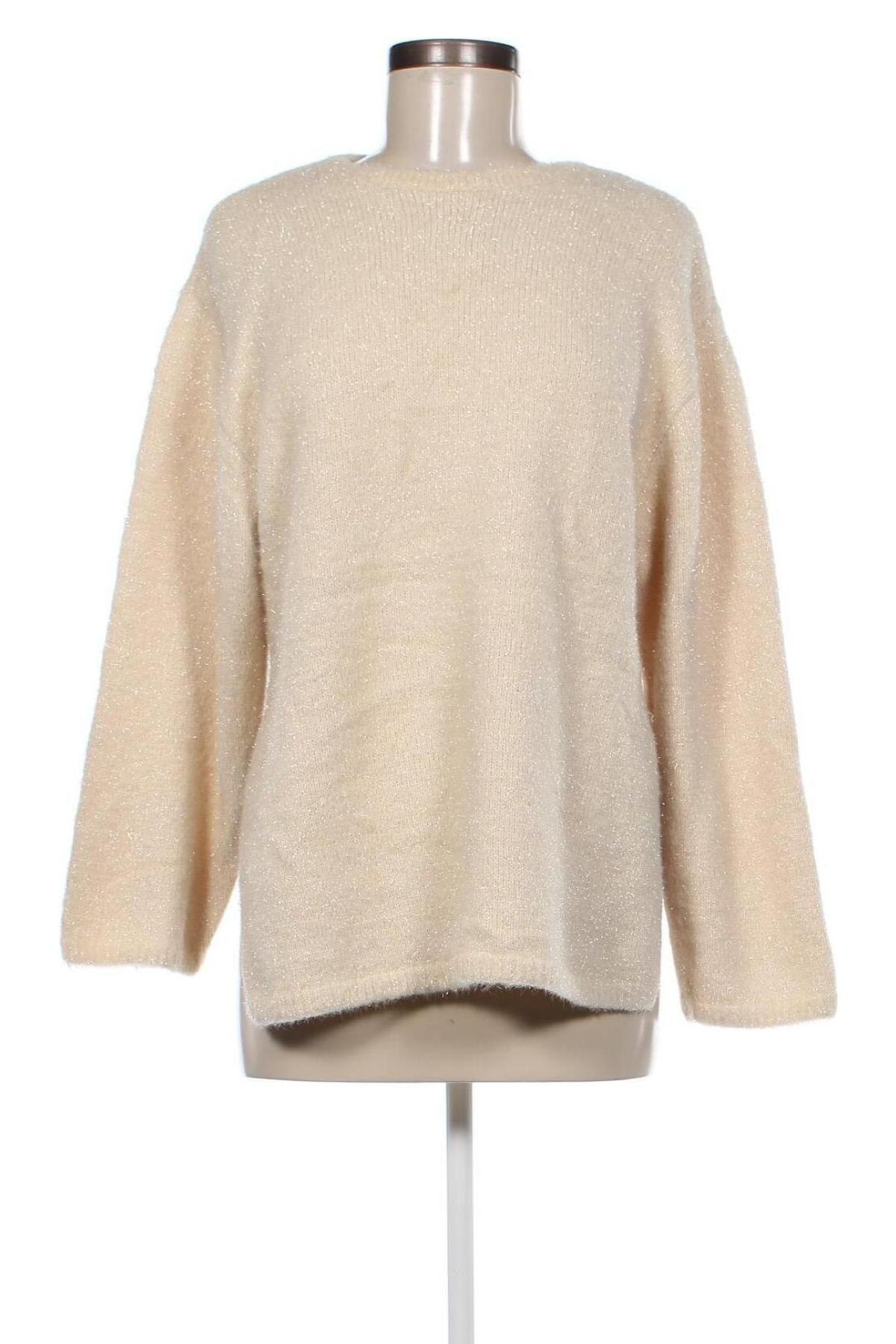 Damski sweter H&M, Rozmiar S, Kolor Beżowy, Cena 51,99 zł