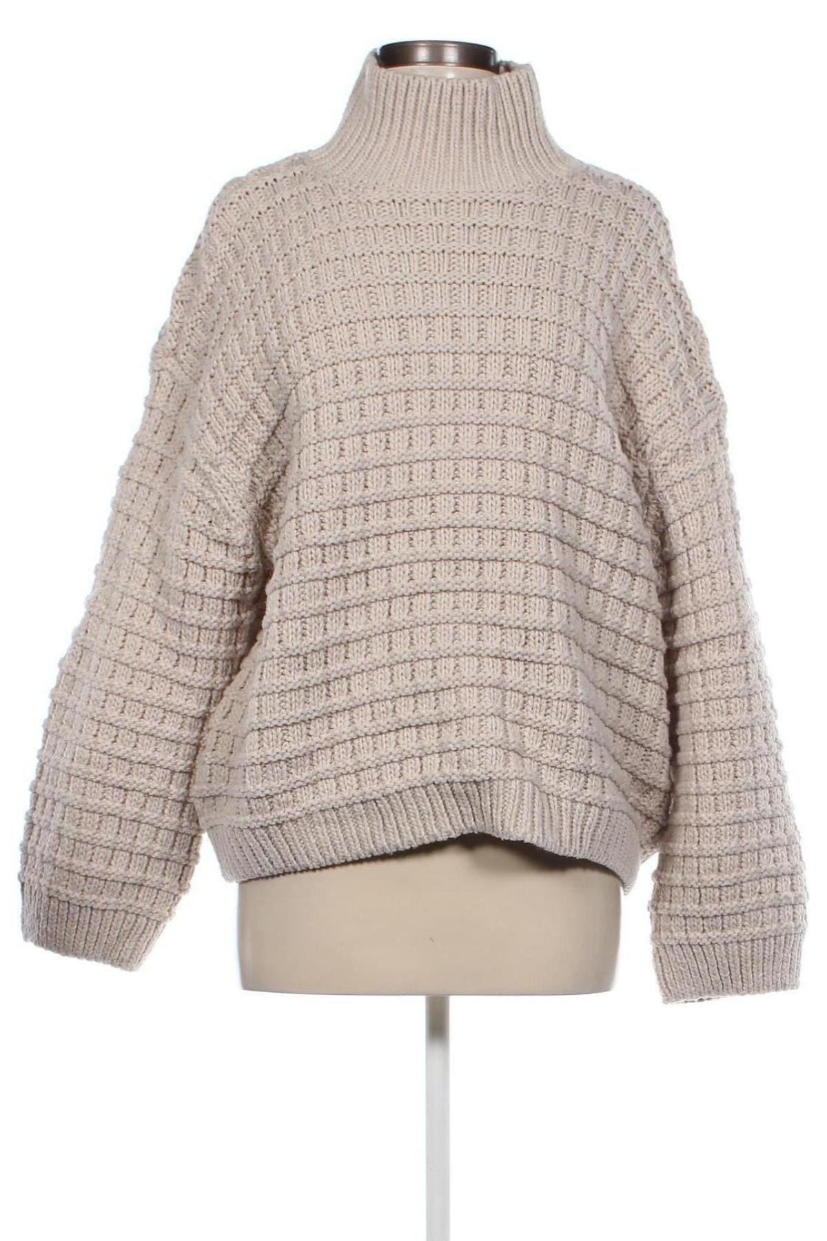 Damenpullover H&M, Größe L, Farbe Beige, Preis 20,49 €