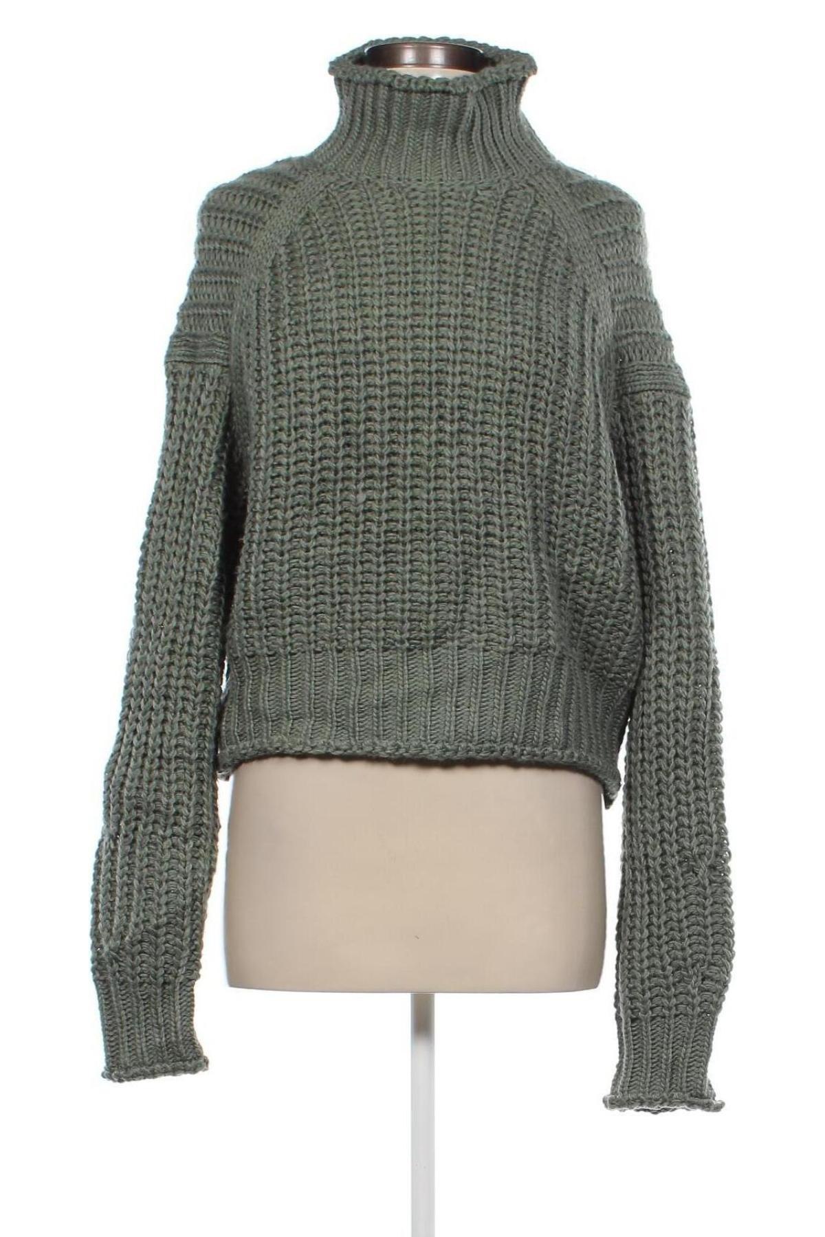 Damski sweter H&M, Rozmiar XS, Kolor Zielony, Cena 46,99 zł