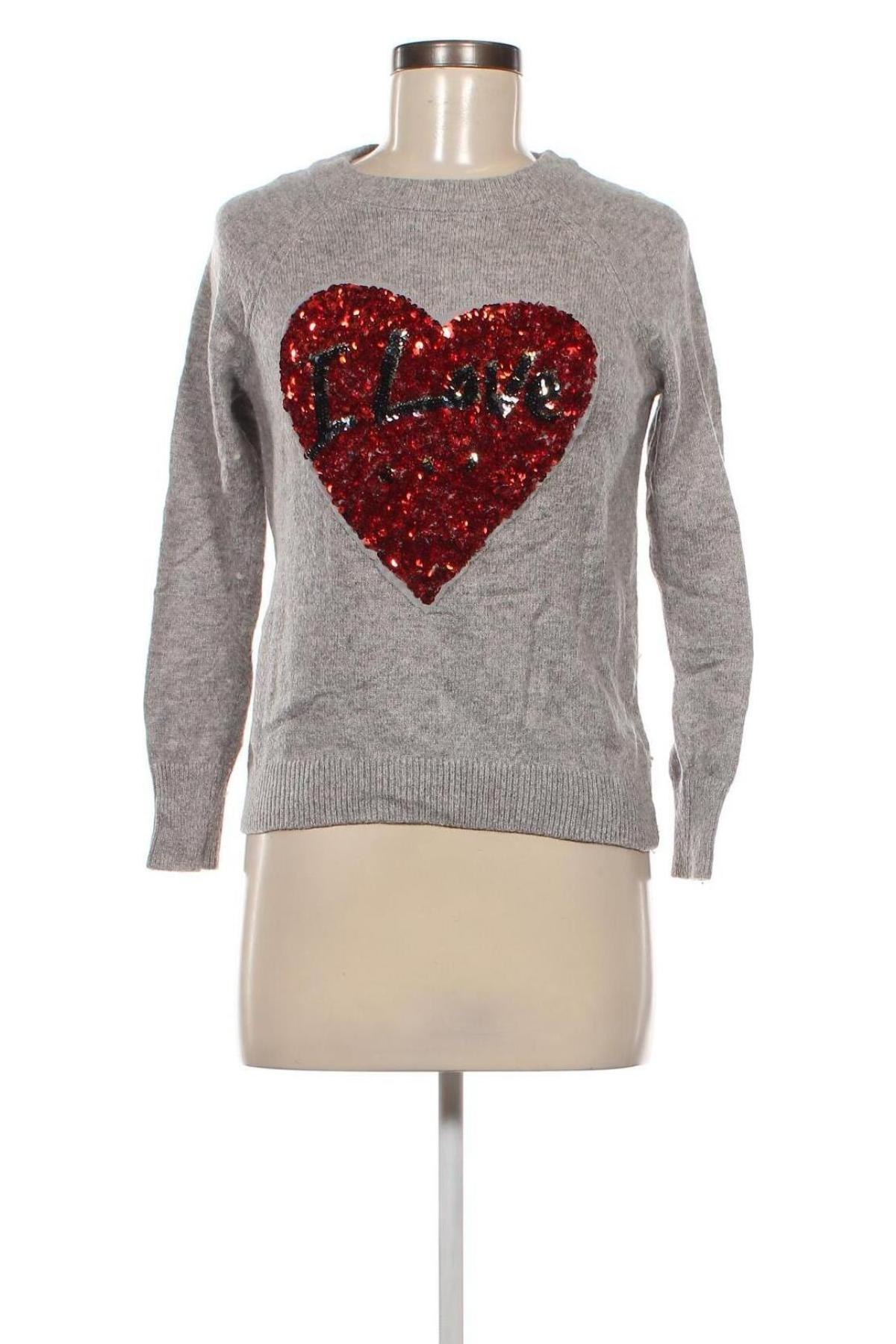 Pulover de femei H&M, Mărime XS, Culoare Gri, Preț 95,99 Lei