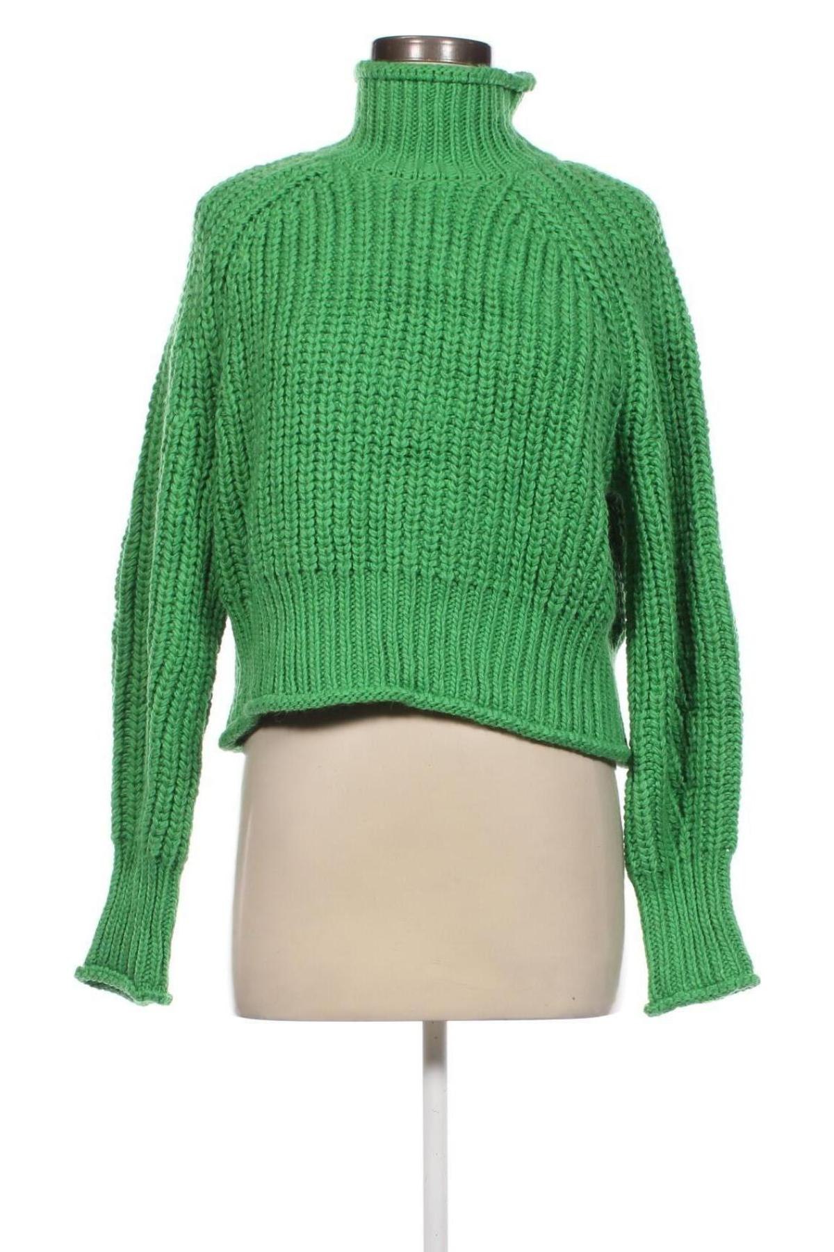 Damski sweter H&M, Rozmiar S, Kolor Zielony, Cena 92,99 zł