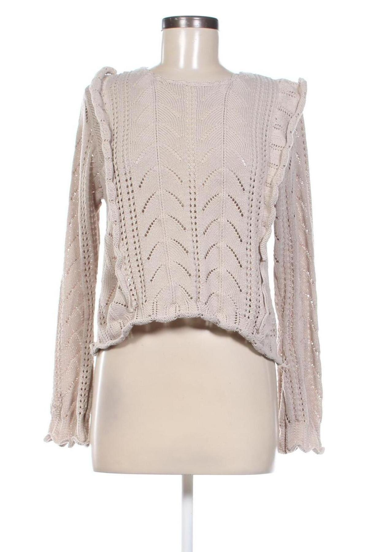 Damenpullover H&M Divided, Größe L, Farbe Beige, Preis € 6,99