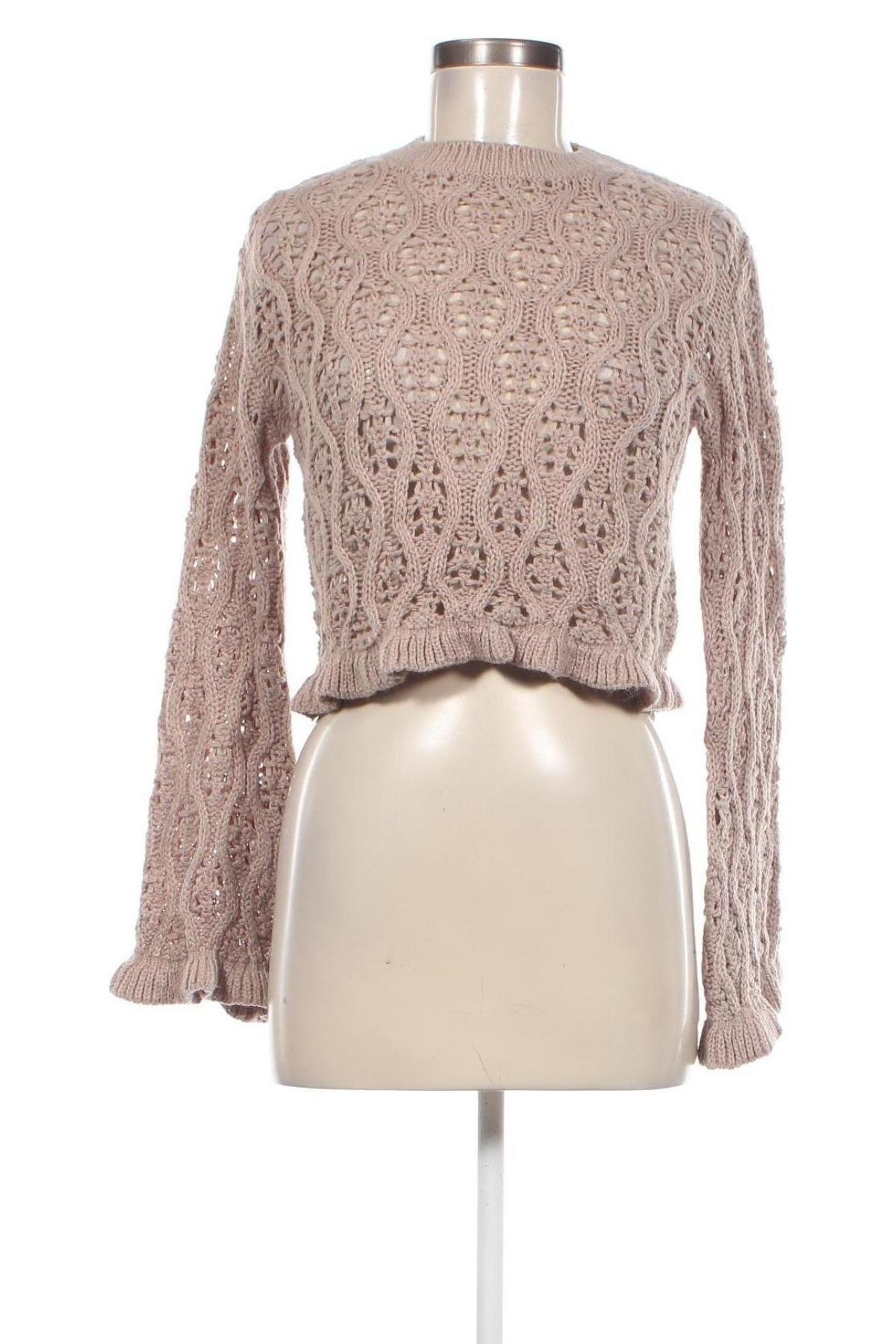 Damski sweter H&M Divided, Rozmiar S, Kolor Beżowy, Cena 92,99 zł