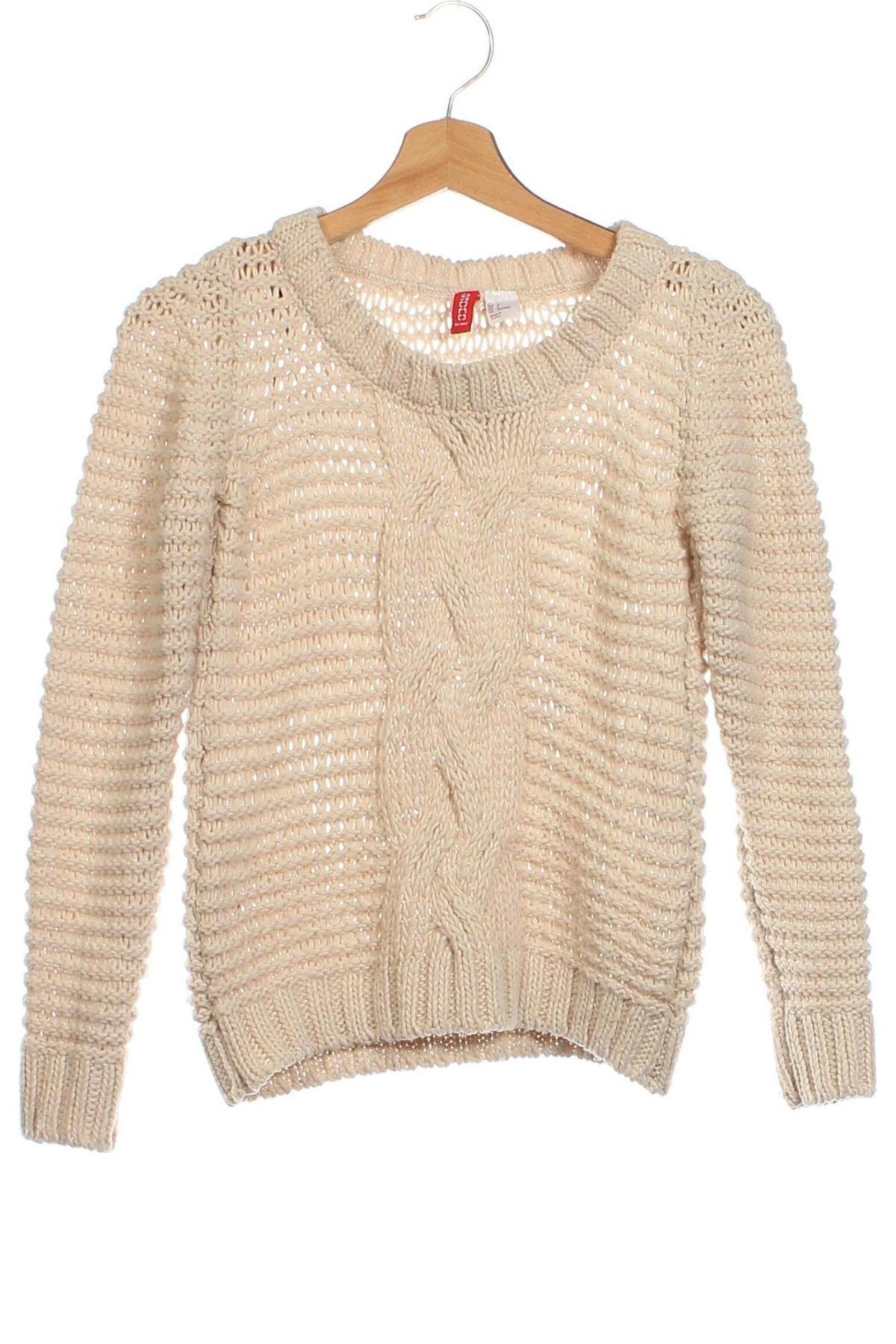 Damenpullover H&M Divided, Größe XS, Farbe Beige, Preis € 9,49