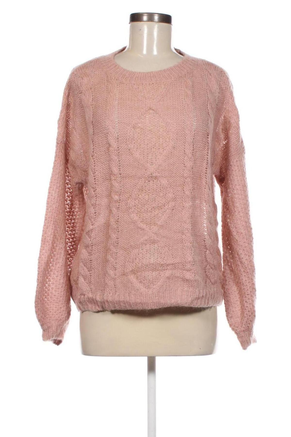 Damenpullover Hallhuber, Größe M, Farbe Aschrosa, Preis € 15,49