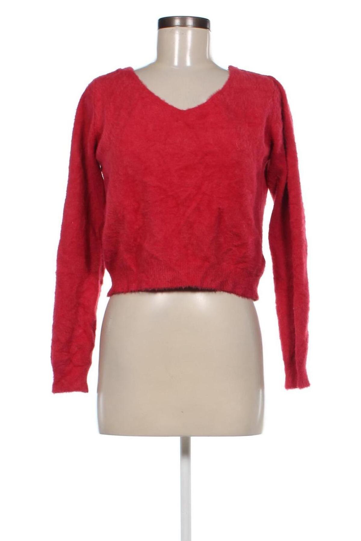 Damenpullover IKOONE & BIANKA, Größe M, Farbe Rot, Preis 6,49 €