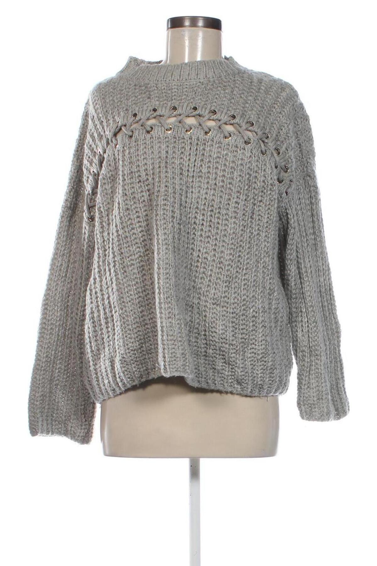 Damenpullover J&H Fashion, Größe M, Farbe Grau, Preis € 5,49