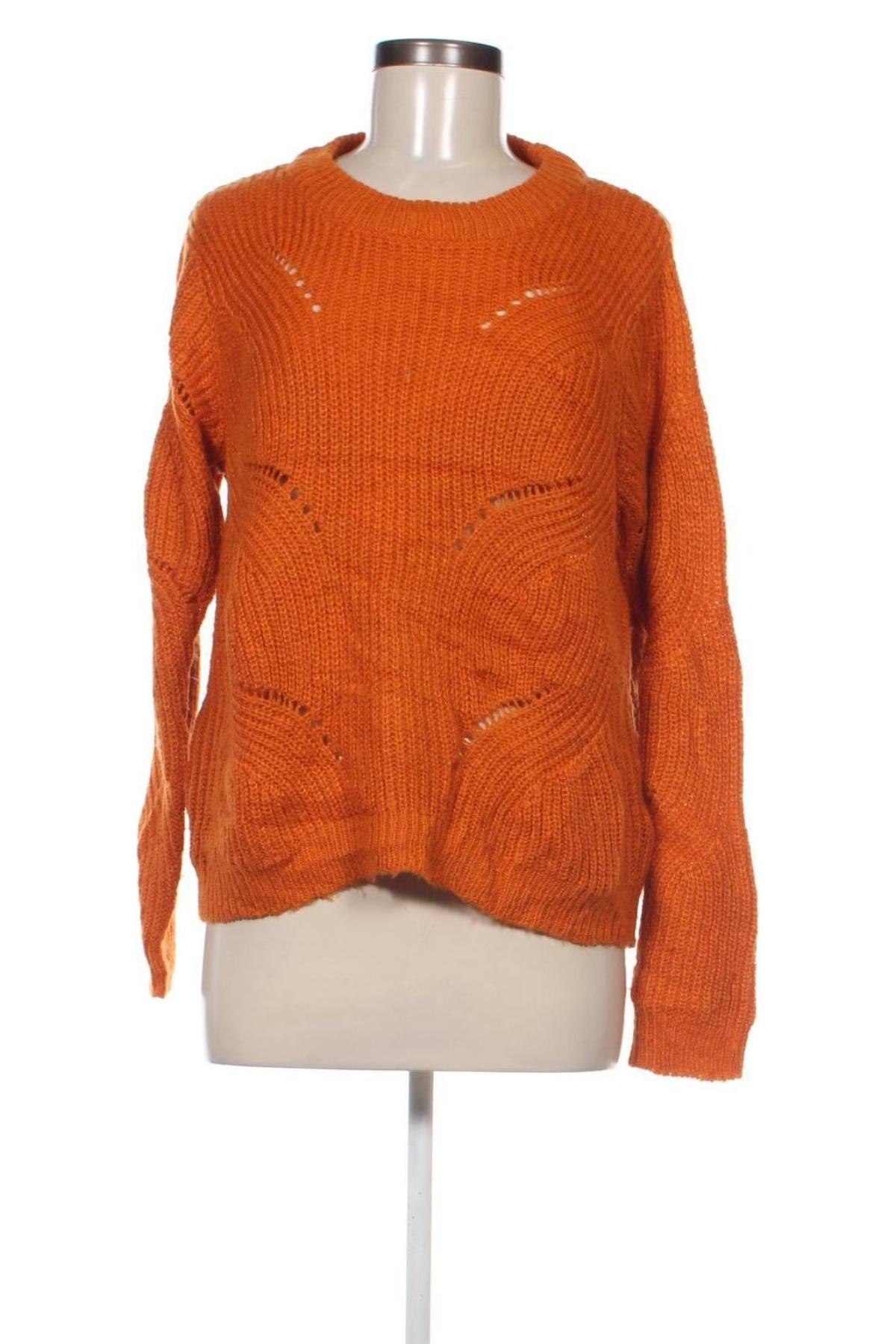 Damenpullover Jacqueline De Yong, Größe M, Farbe Orange, Preis € 20,49