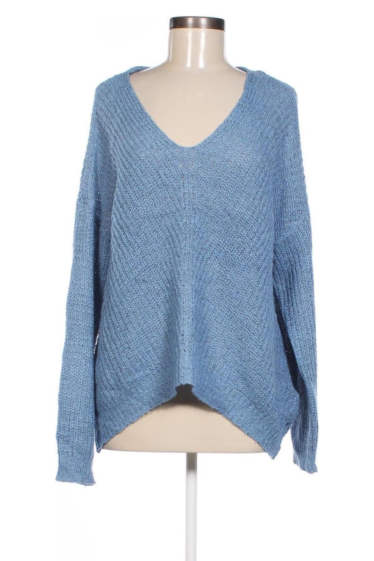 Damenpullover Jacqueline De Yong, Größe L, Farbe Blau, Preis € 6,49