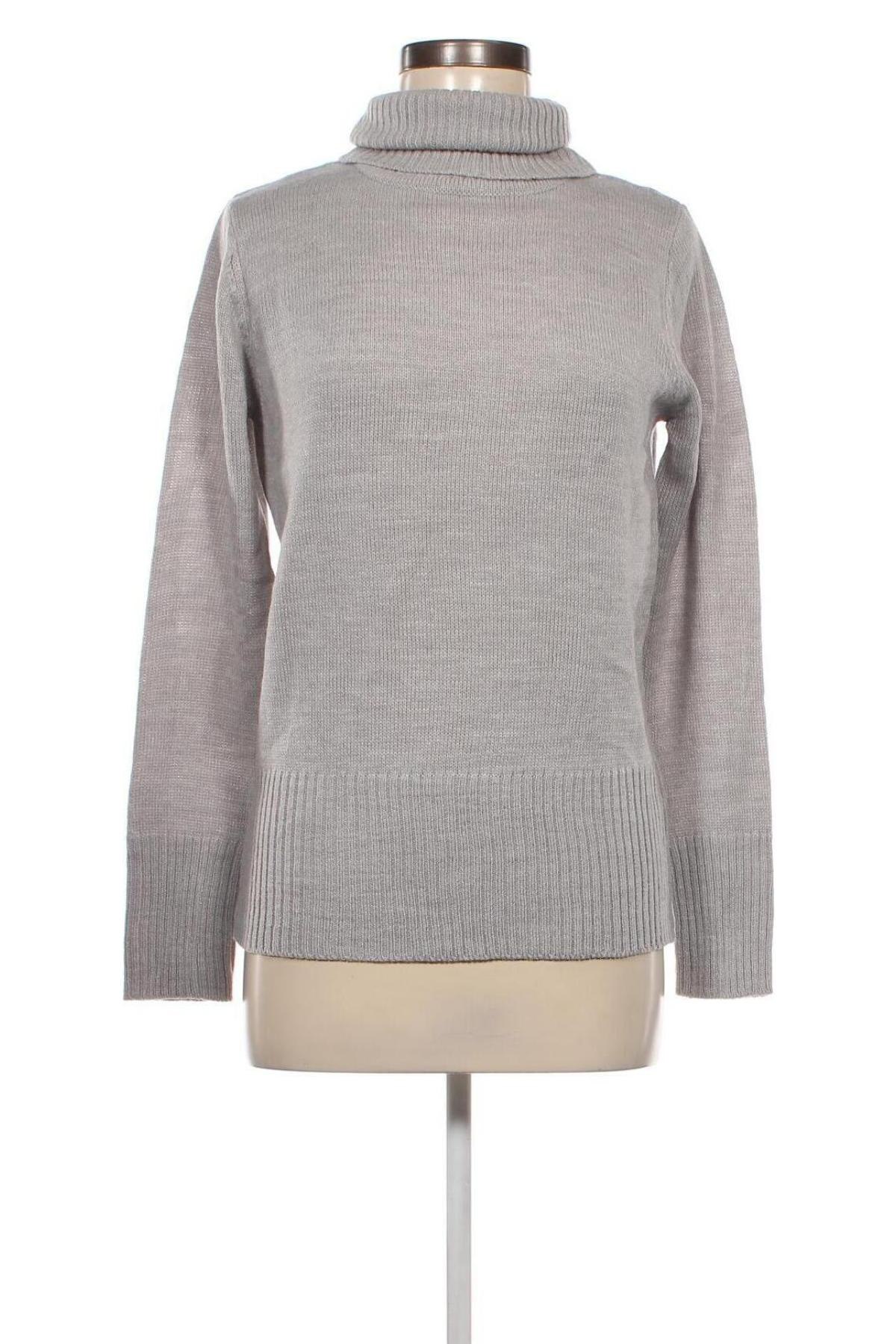 Damenpullover Janina, Größe M, Farbe Grau, Preis 6,99 €