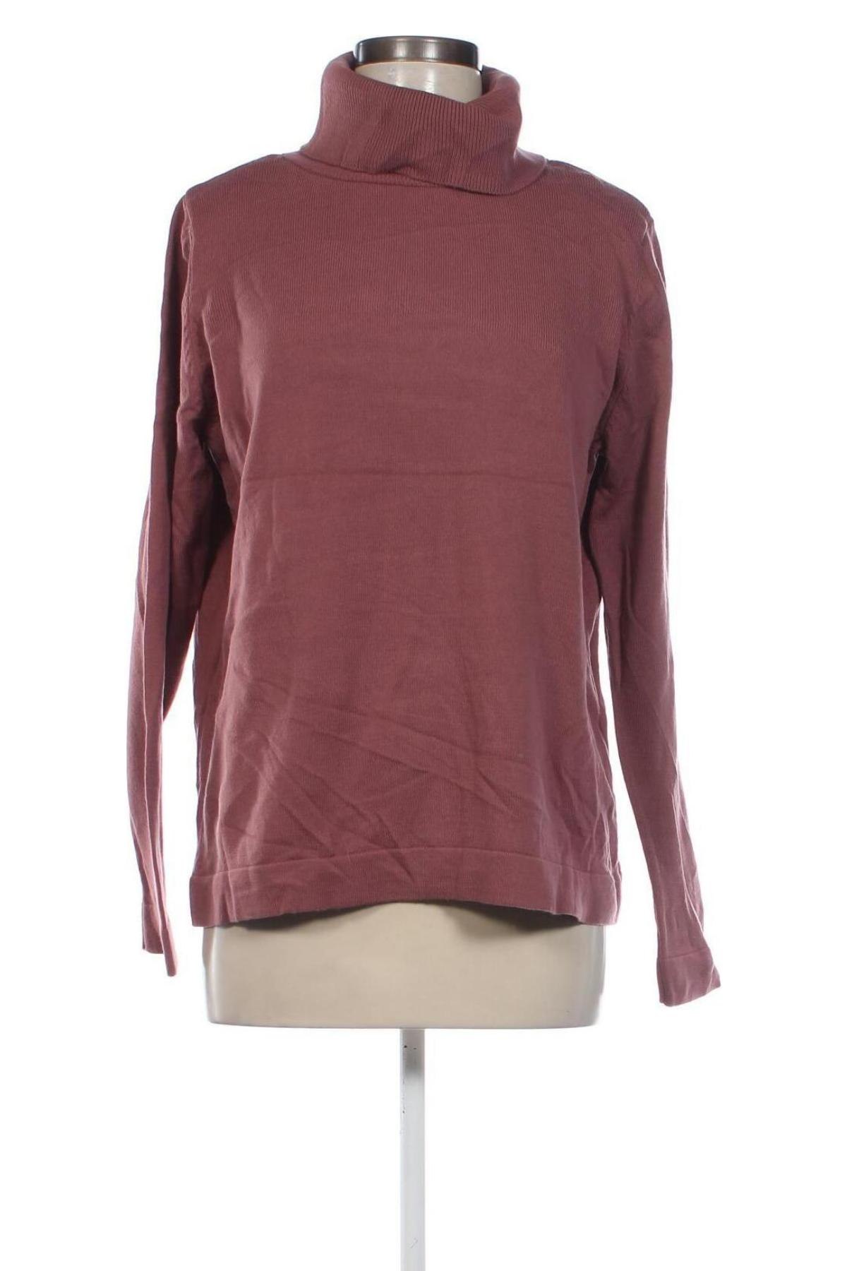 Damenpullover Laura Torelli, Größe L, Farbe Aschrosa, Preis € 8,49