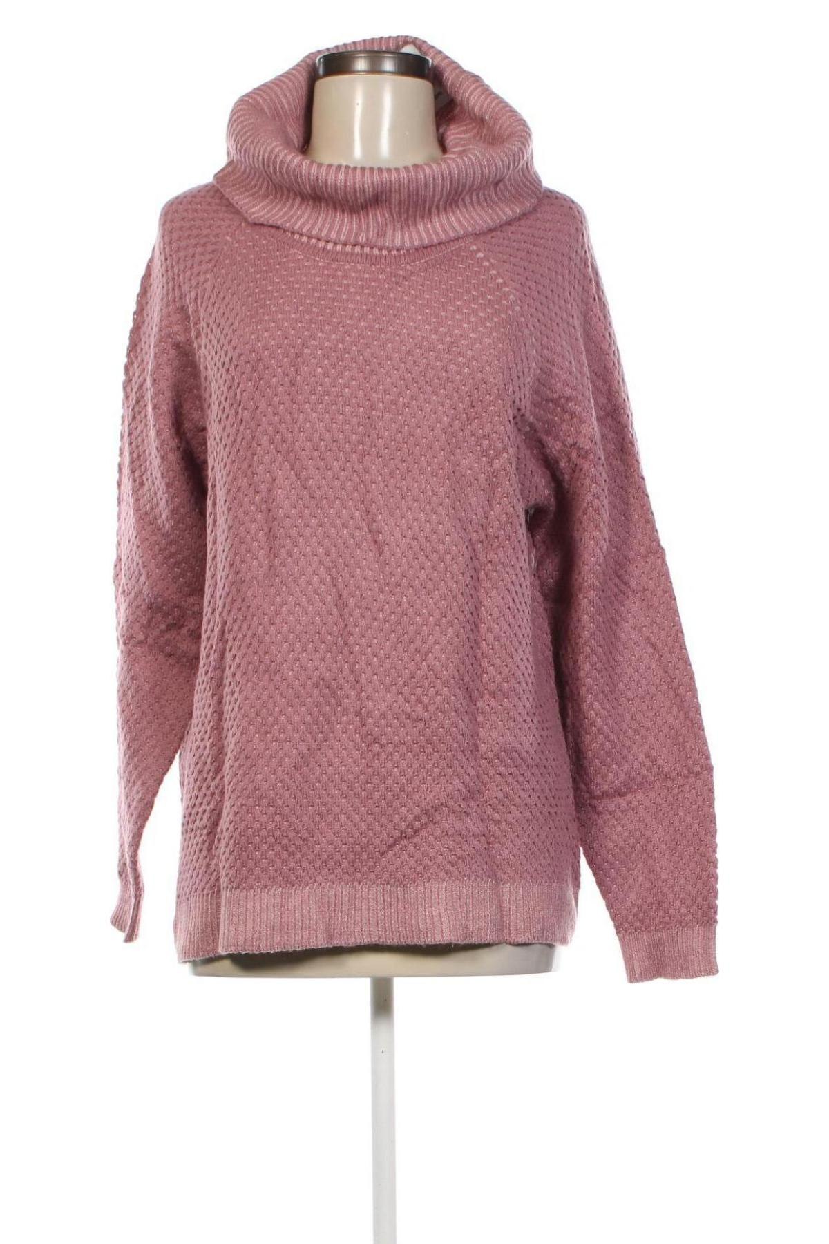 Damenpullover Laura Torelli, Größe L, Farbe Rosa, Preis 7,49 €