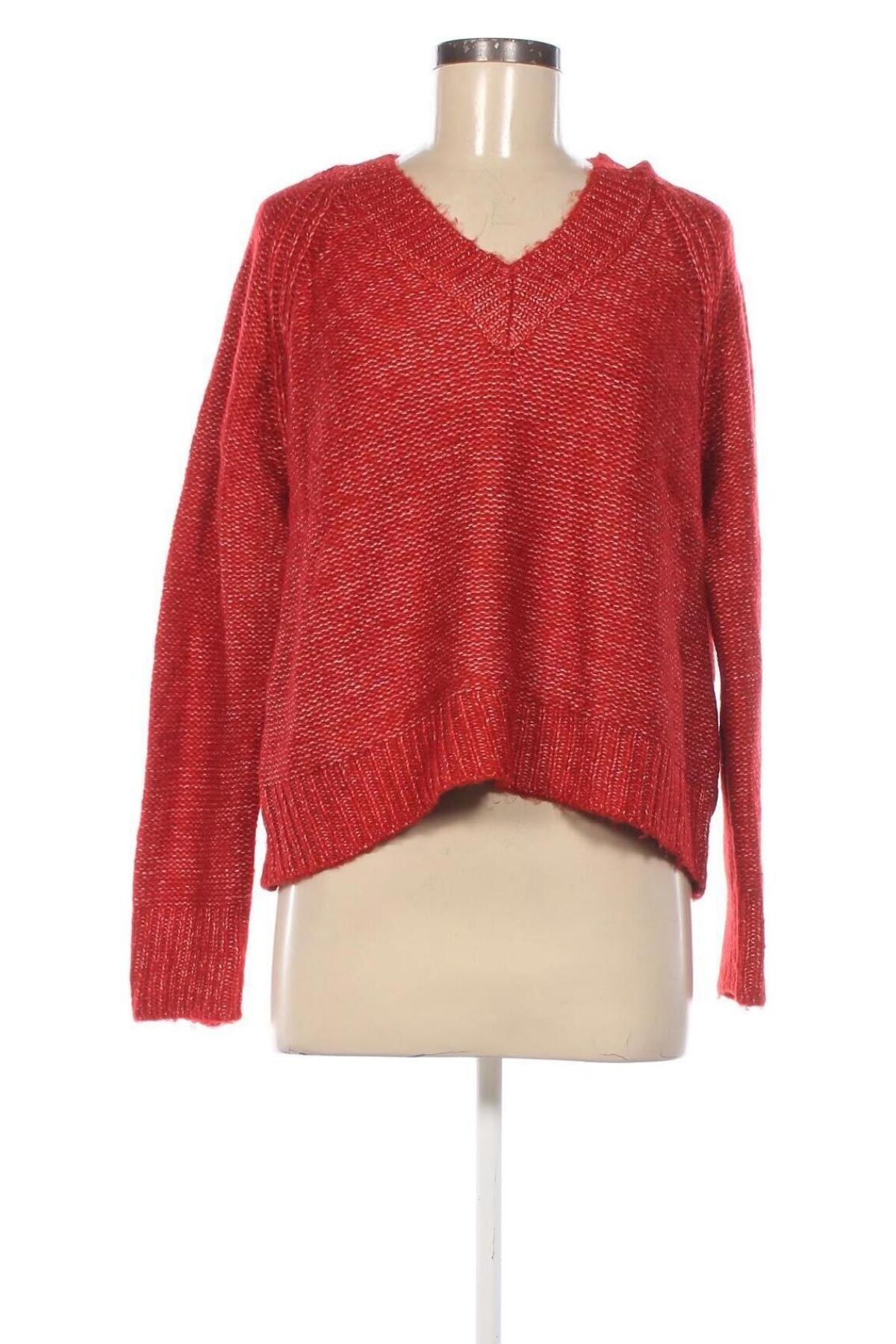 Damenpullover Mango, Größe M, Farbe Rot, Preis 18,99 €