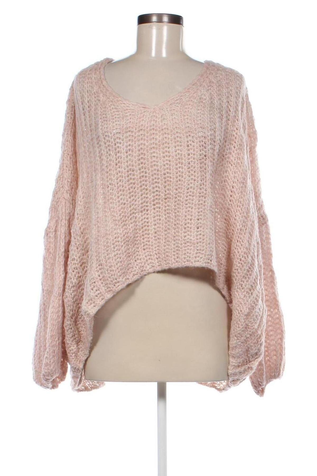 Damenpullover NEW COLLECTION, Größe L, Farbe Rosa, Preis 7,49 €