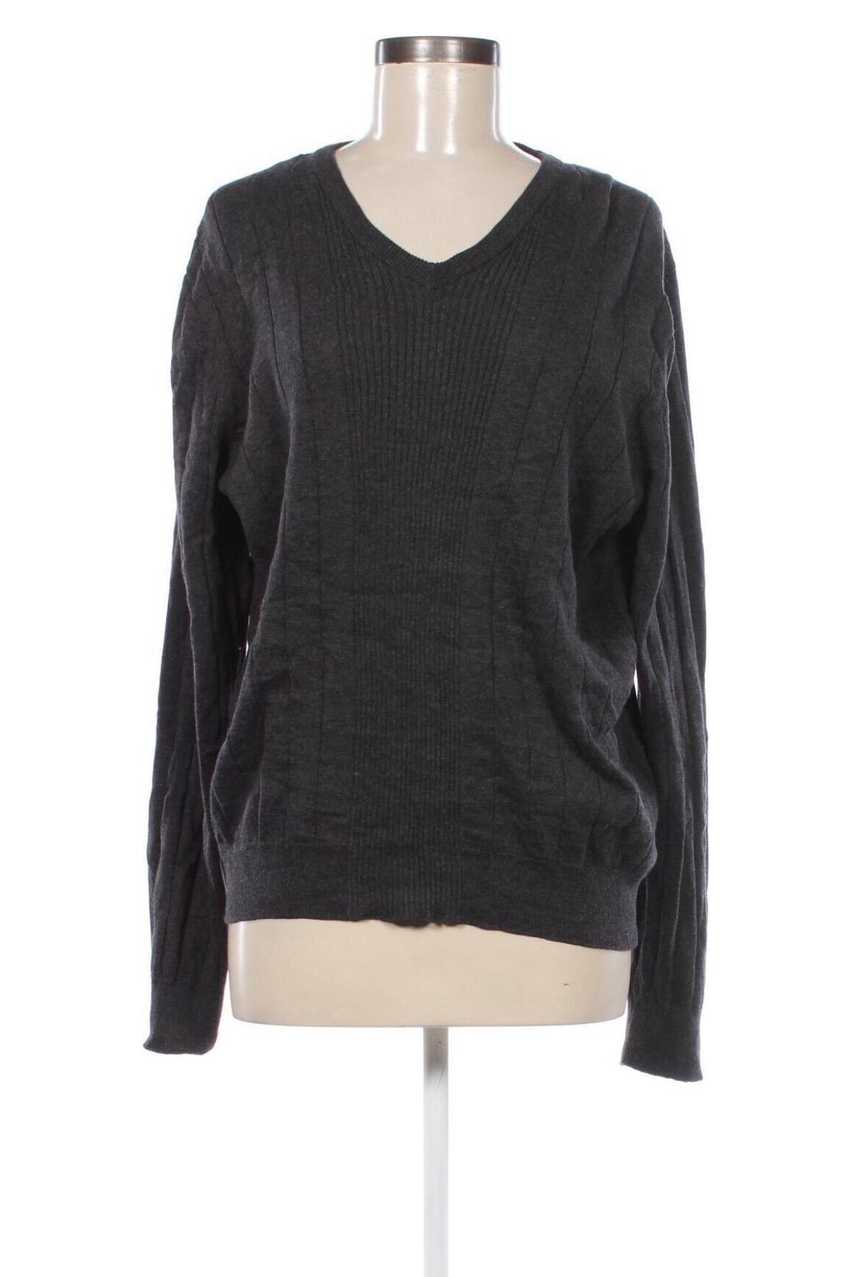 Damenpullover Perry Ellis, Größe L, Farbe Grau, Preis € 7,49