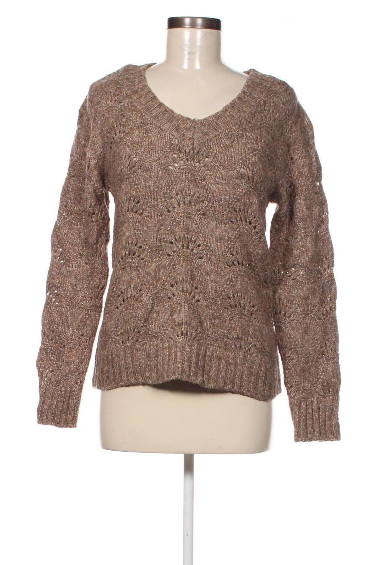 Damenpullover Pieces, Größe M, Farbe Braun, Preis € 9,99