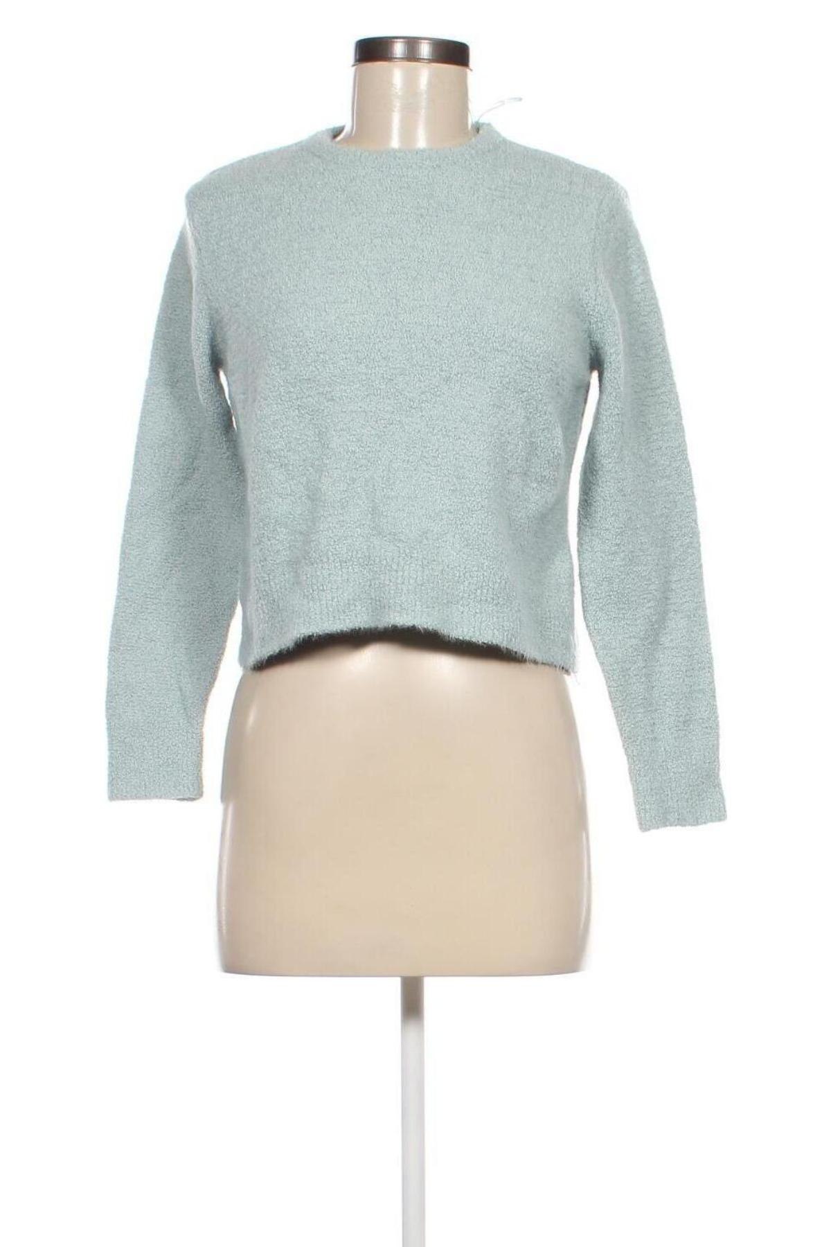 Pulover de femei Pull&Bear, Mărime S, Culoare Albastru, Preț 38,99 Lei