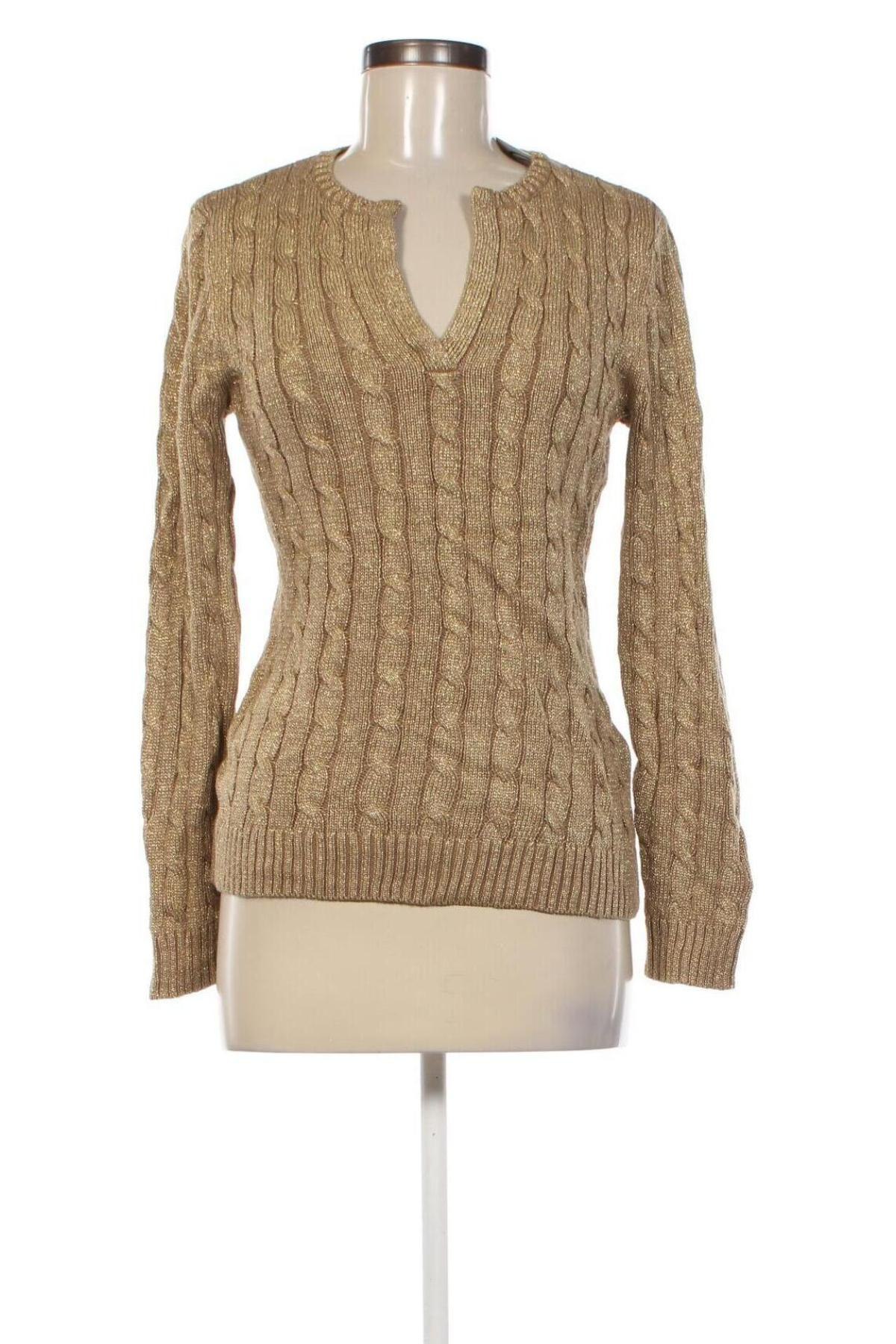 Damenpullover Ralph Lauren, Größe M, Farbe Golden, Preis € 62,99