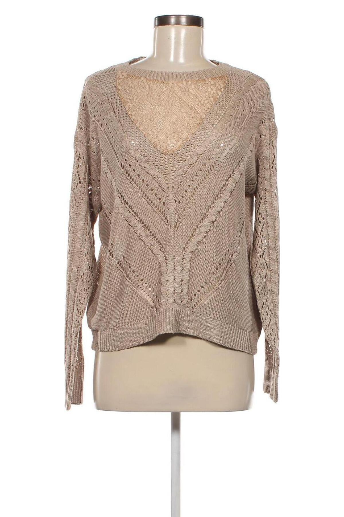 Damenpullover SHEIN, Größe M, Farbe Beige, Preis 7,49 €