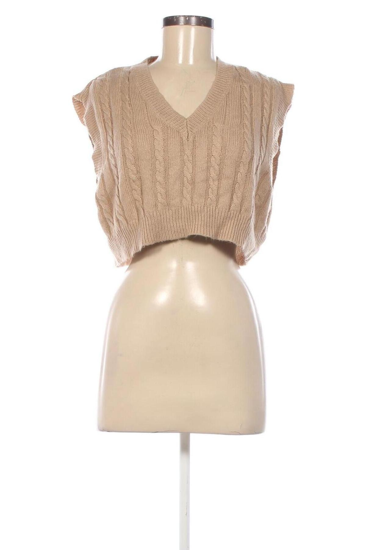 Damenpullover Shine, Größe M, Farbe Beige, Preis 6,99 €