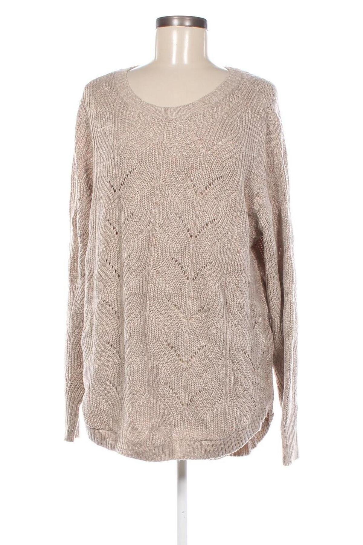 Damenpullover Sonoma, Größe XXL, Farbe Beige, Preis 8,49 €