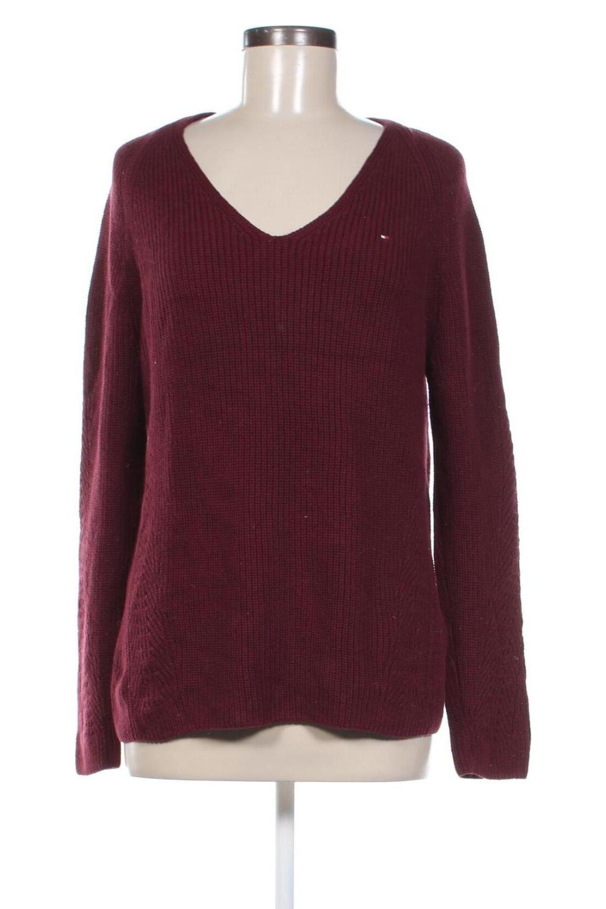 Damenpullover Tommy Hilfiger, Größe L, Farbe Rot, Preis 75,99 €