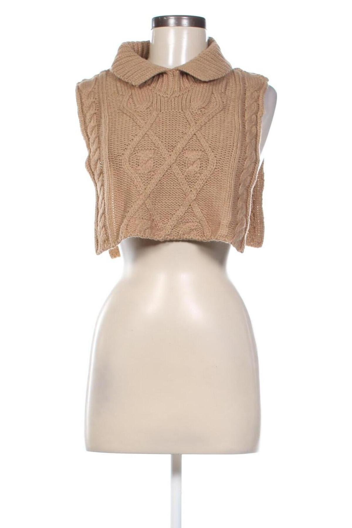 Damenpullover Twist, Größe S, Farbe Beige, Preis 6,99 €