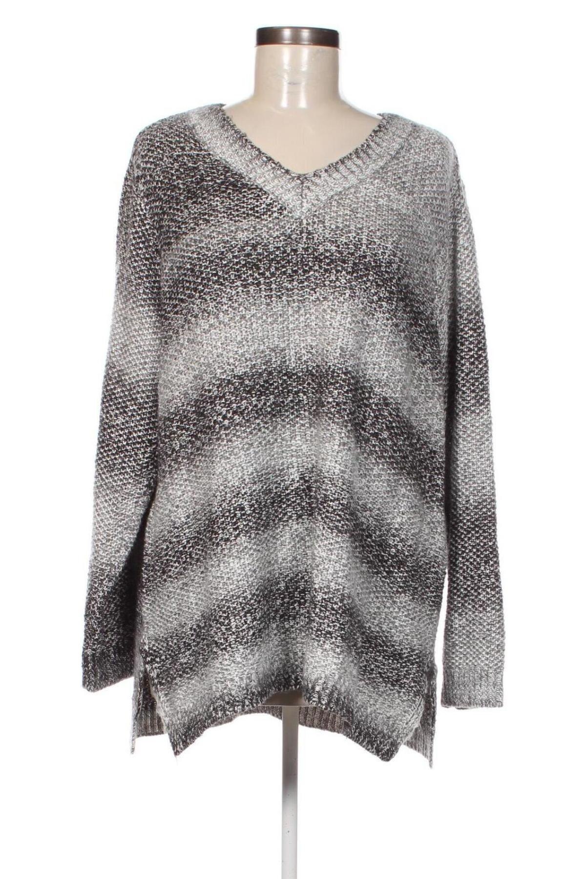 Damenpullover Ulla Popken, Größe XXL, Farbe Grau, Preis 28,99 €