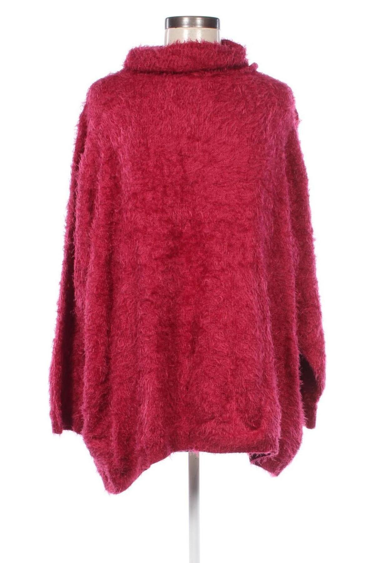 Damenpullover Ulla Popken, Größe XXL, Farbe Rot, Preis € 18,99