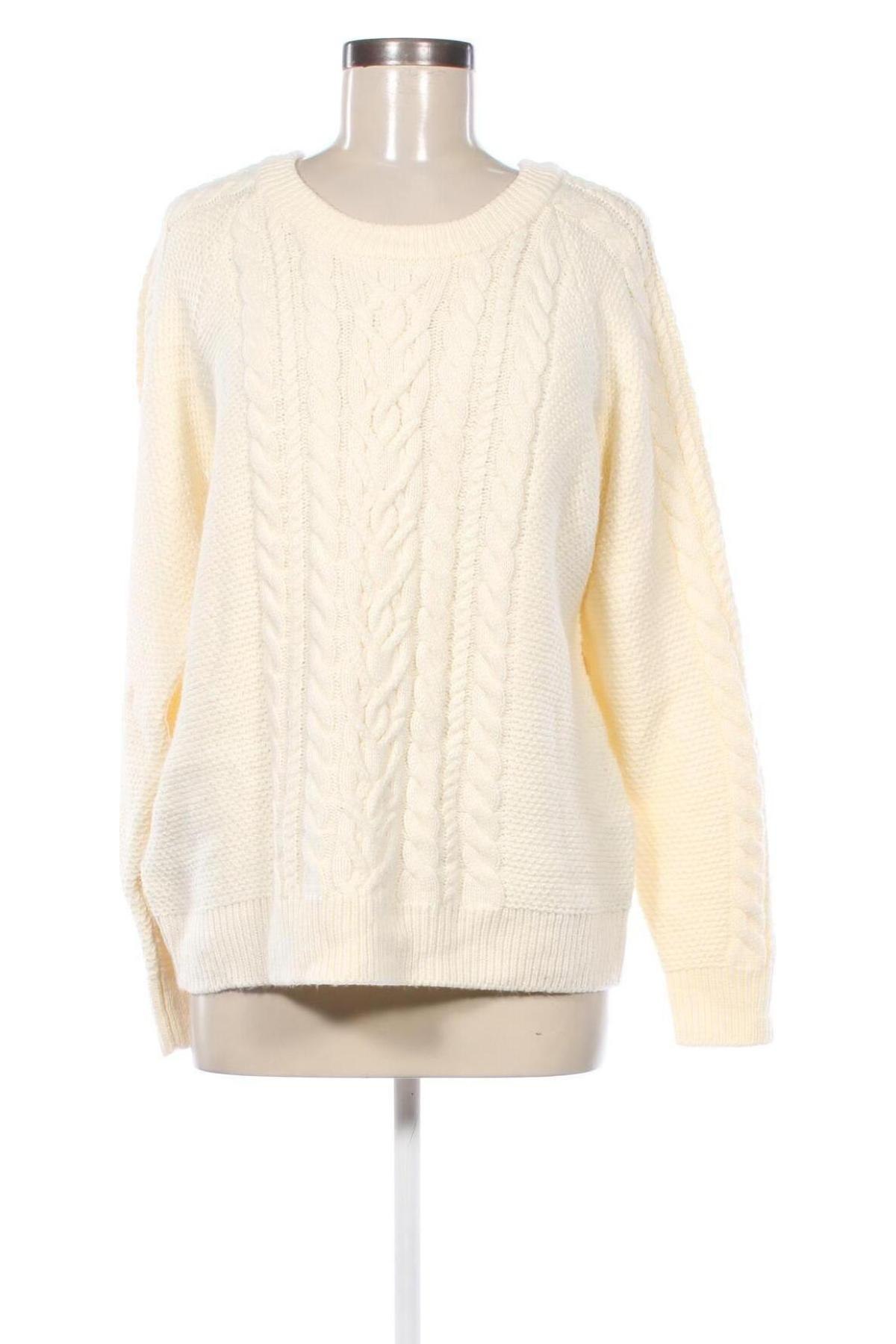 Damenpullover Vero Moda, Größe L, Farbe Ecru, Preis € 10,99