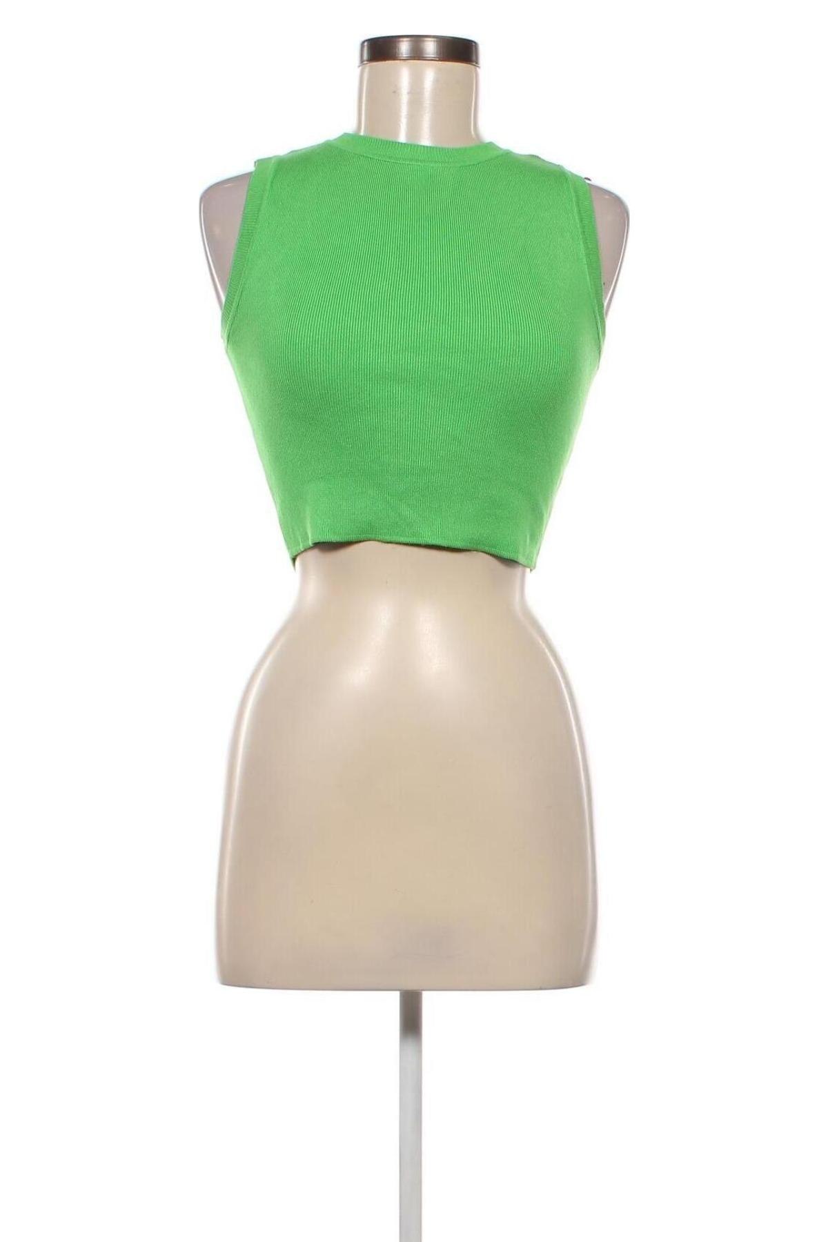 Pulover de femei Zara, Mărime M, Culoare Verde, Preț 31,99 Lei