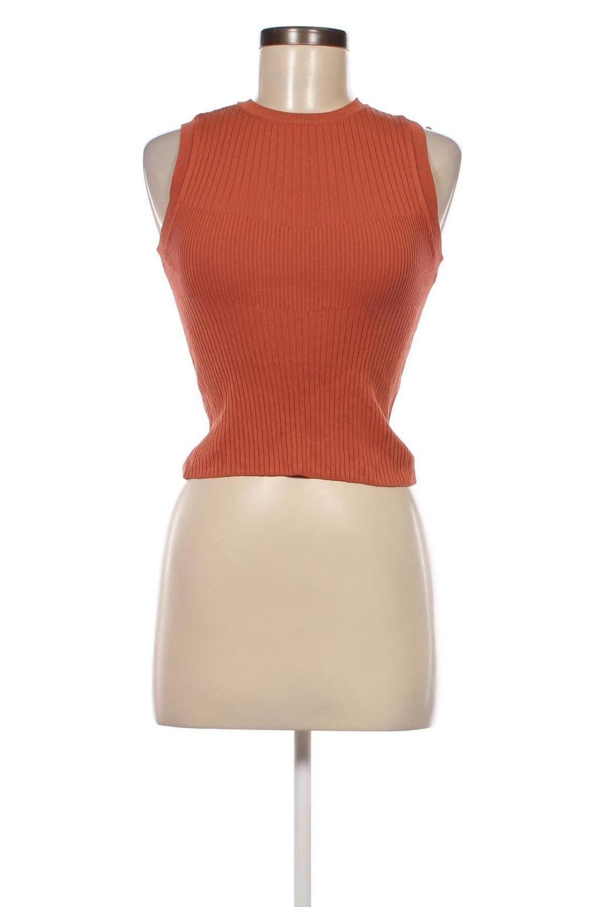 Damenpullover Zara, Größe S, Farbe Orange, Preis 4,49 €