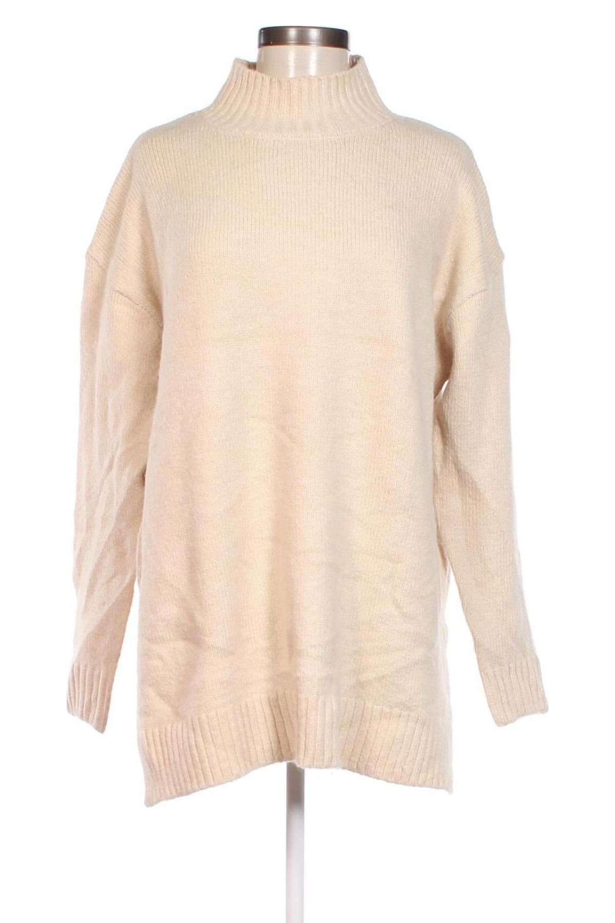 Damenpullover Zara, Größe XL, Farbe Beige, Preis 18,49 €