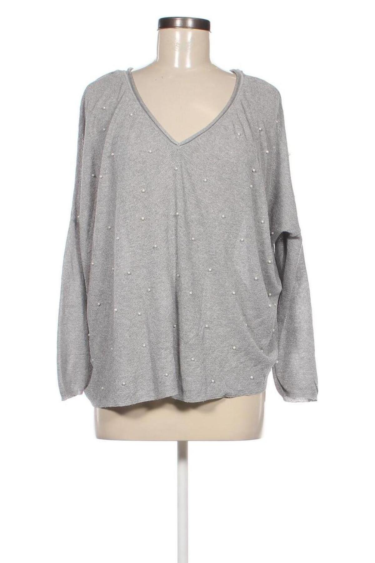 Damenpullover Zara Knitwear, Größe M, Farbe Grau, Preis € 13,81