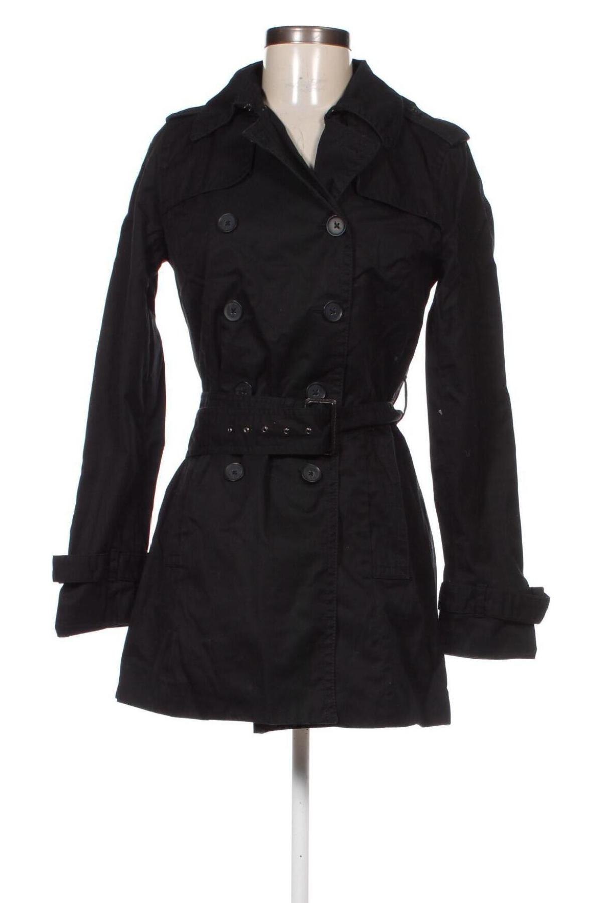 Damen Trench Coat Banana Republic, Größe S, Farbe Schwarz, Preis € 57,99