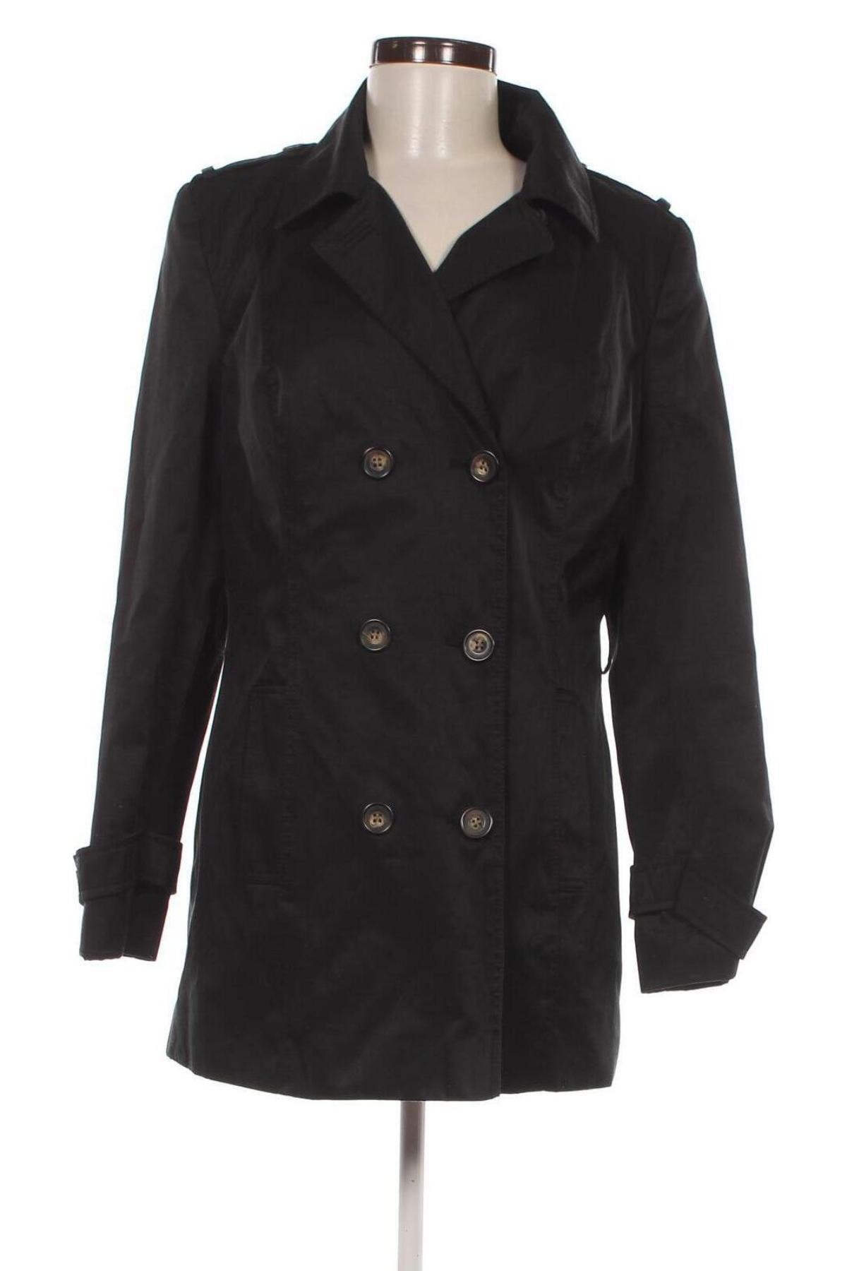 Damen Trench Coat Collection, Größe M, Farbe Schwarz, Preis € 24,99