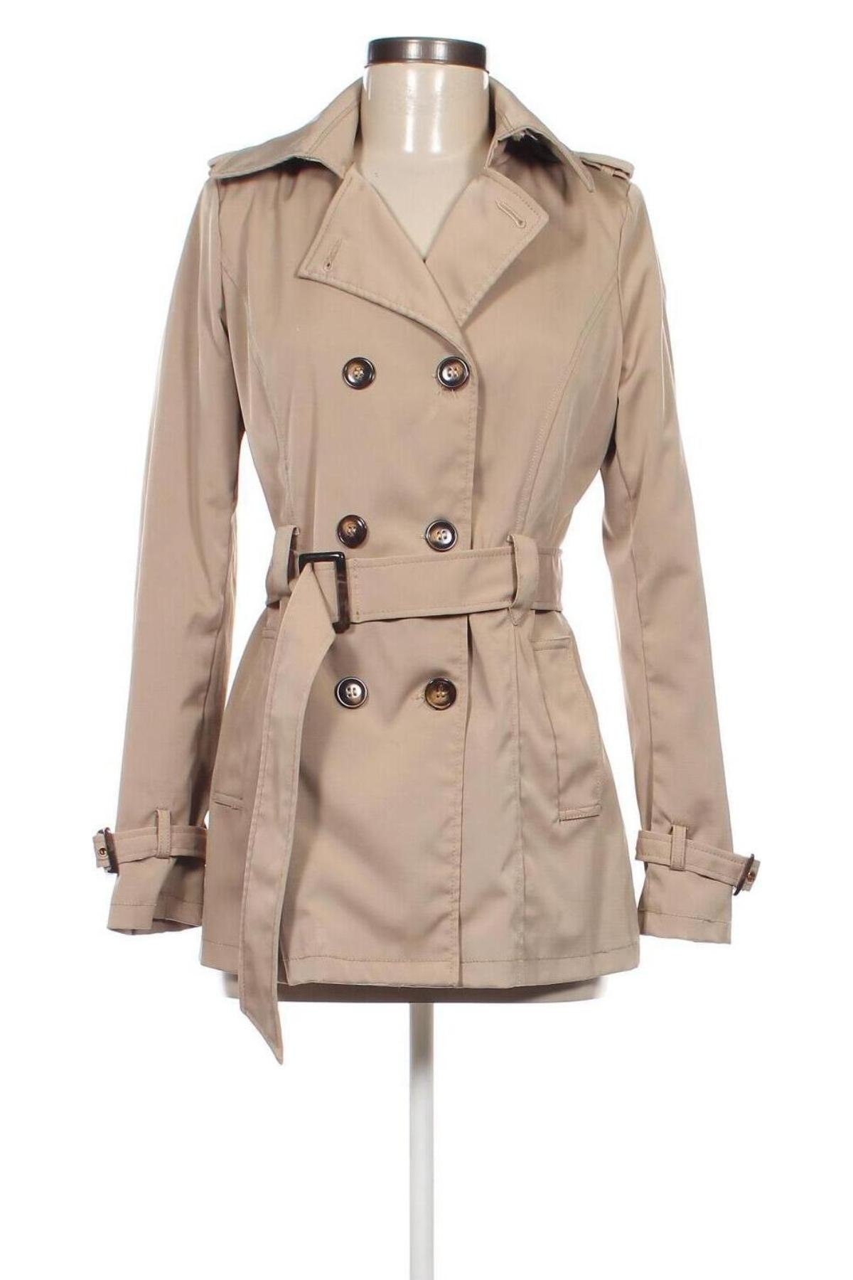 Trench de femei Haily`s, Mărime S, Culoare Bej, Preț 171,99 Lei