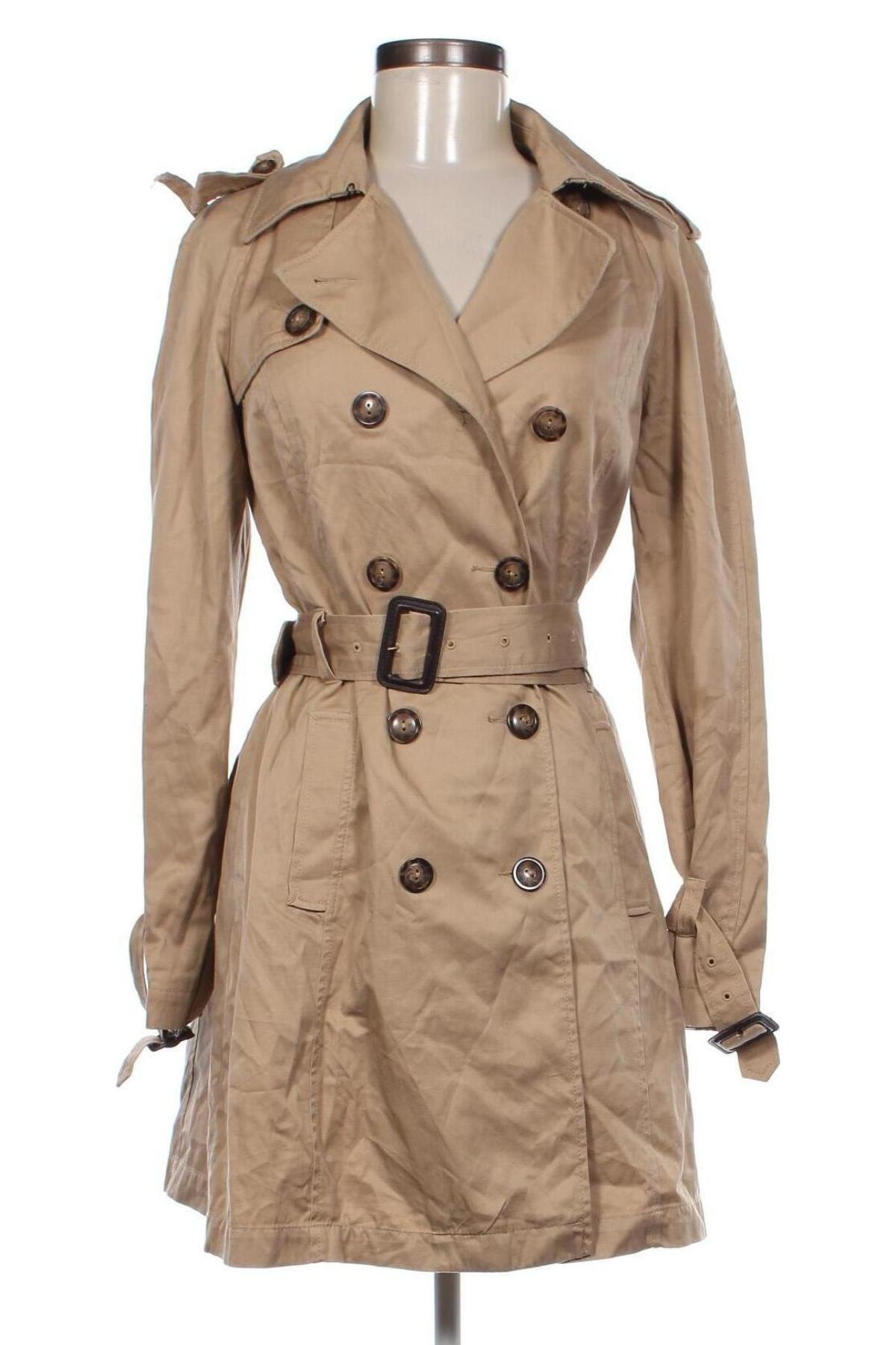 Damen Trenchcoat Lindex, Größe XS, Farbe Beige, Preis 47,99 €