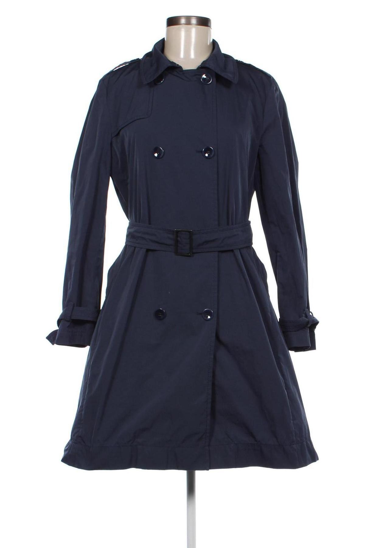 Damen Trench Coat Marella, Größe L, Farbe Blau, Preis € 120,18