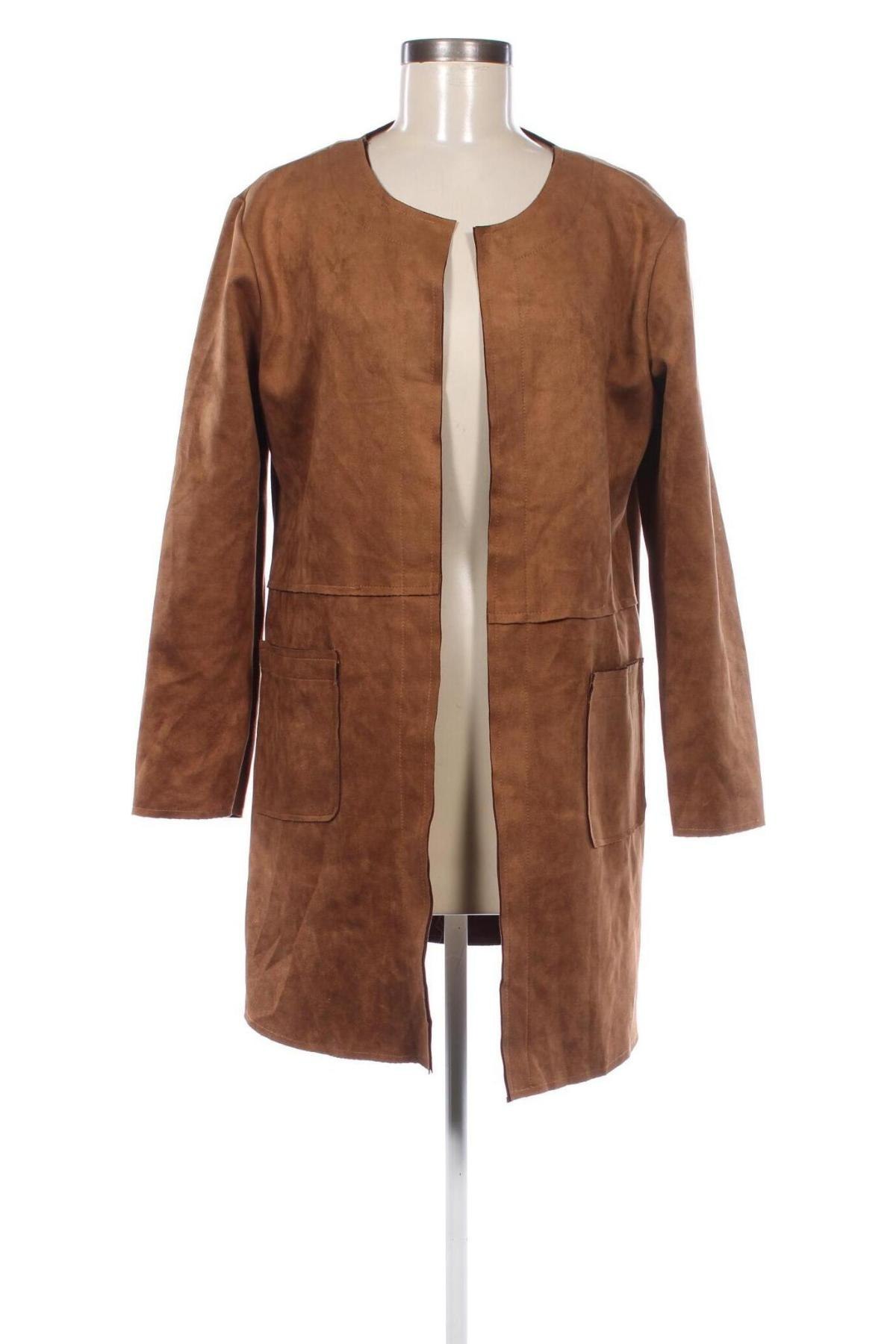 Damen Trenchcoat NEW COLLECTION, Größe XXL, Farbe Braun, Preis 66,99 €