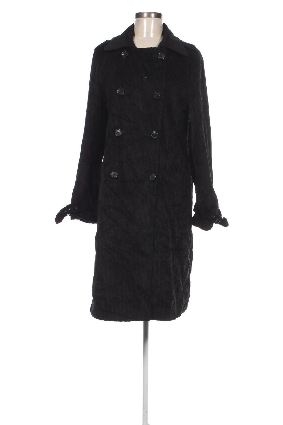 Trench de femei Norah, Mărime L, Culoare Negru, Preț 143,99 Lei