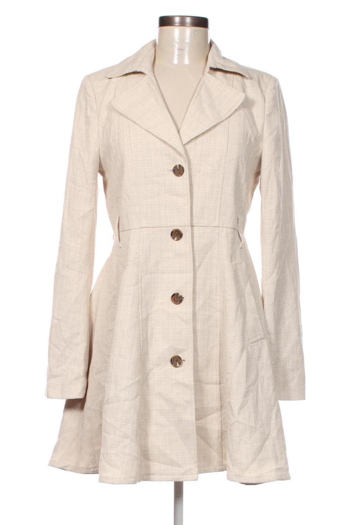 Damen Trenchcoat ONLY, Größe S, Farbe Ecru, Preis 75,49 €